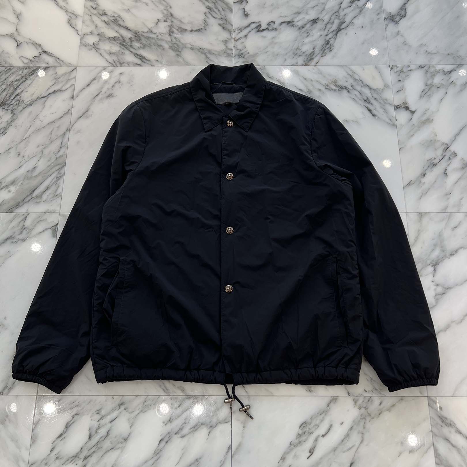 CHROME HEARTS RIGGINS Nylon Coach Jacket Size XL クロムハーツ リギンズ ナイロン コーチジャケット サイズXL