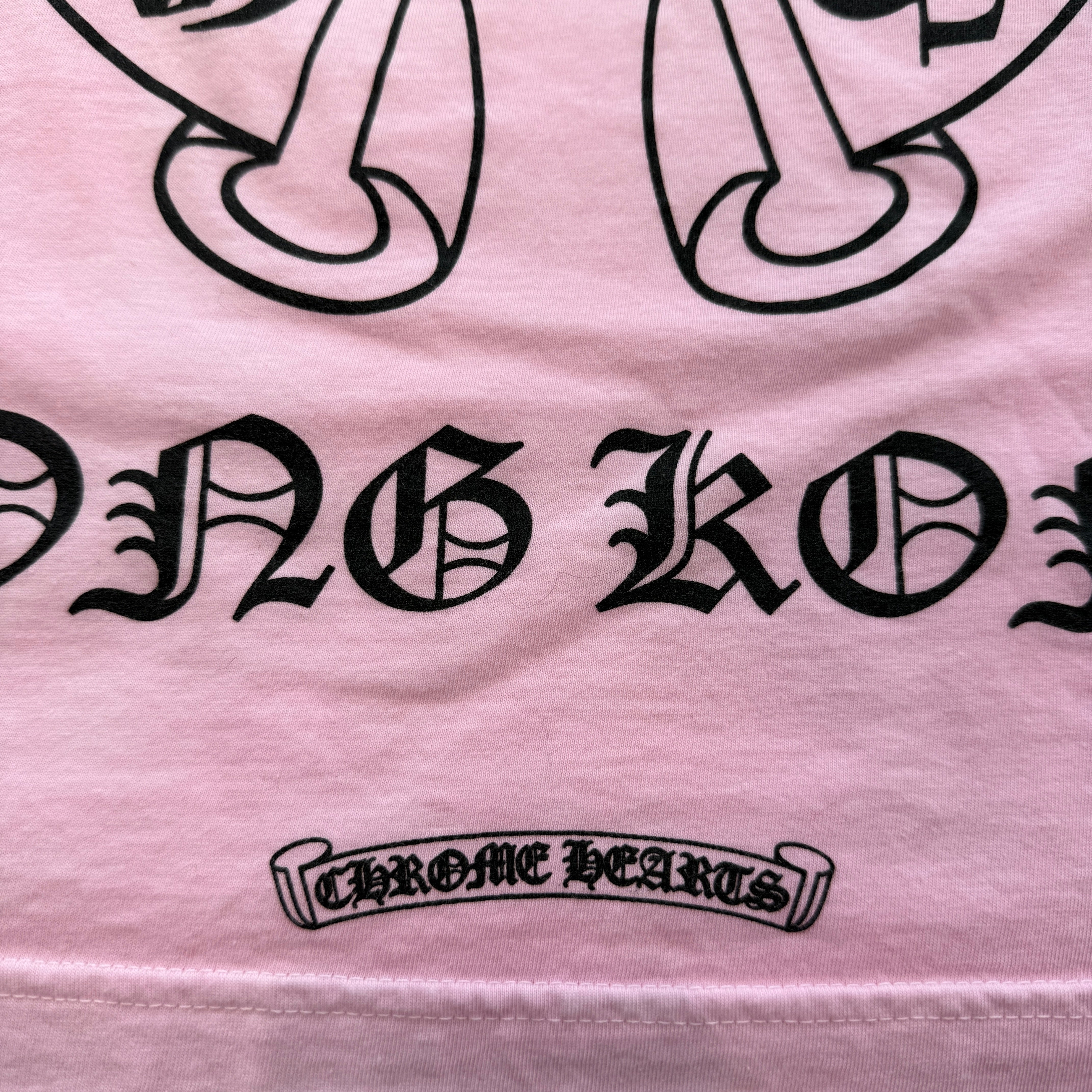 CHROME HEARTS Hong Kong Limited Floral Cross Horseshoe Long Sleeve