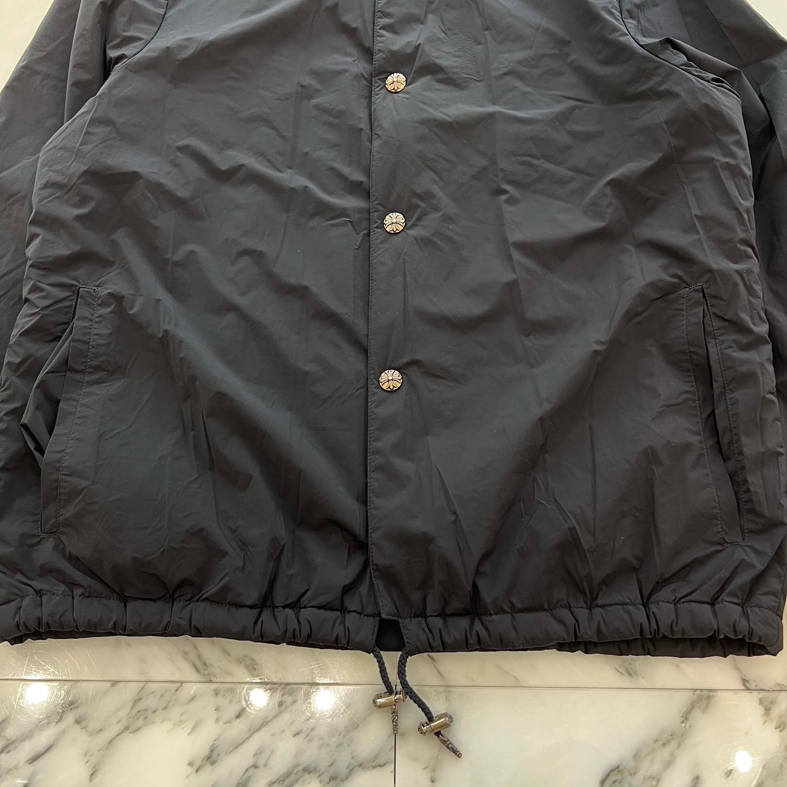 CHROME HEARTS RIGGINS Nylon Coach Jacket Size XL クロムハーツ リギンズ ナイロン コーチジャケット サイズXL