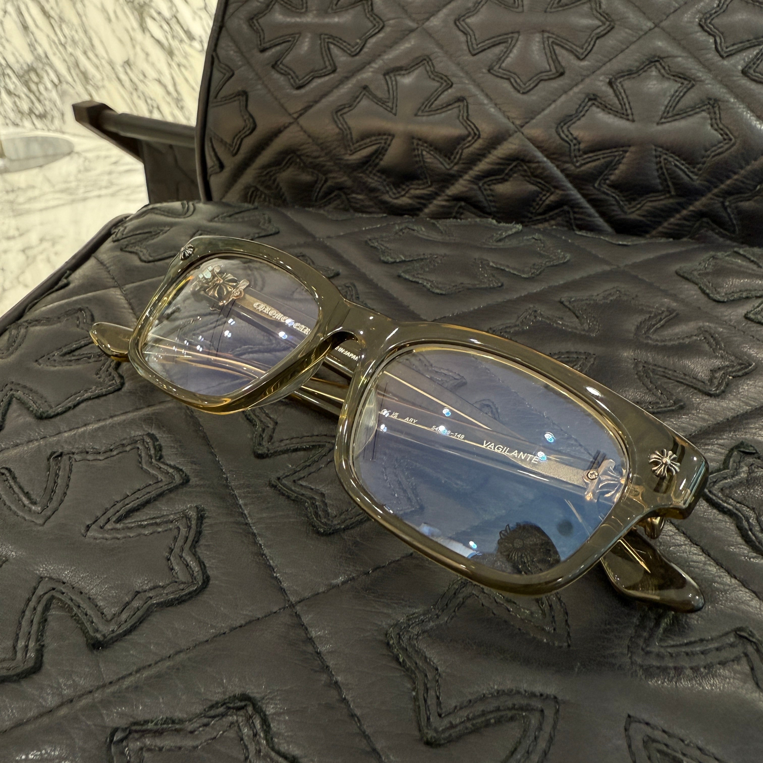 CHROME HEARTS VAGILANTE Sunglasses Size 54口19-149 クロムハーツ ヴァジランテ サングラス サイズ54口19-149