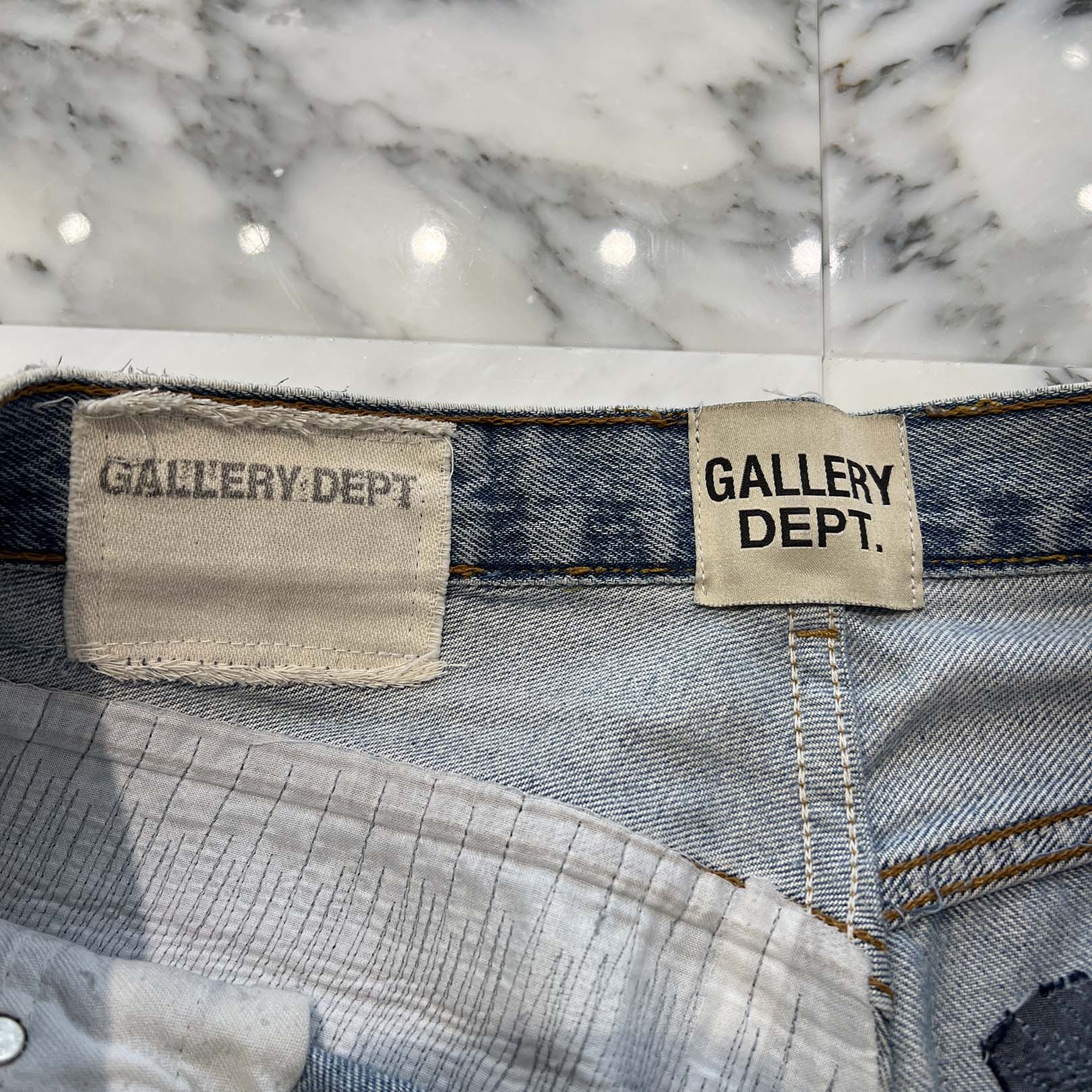 CHROME HEARTS × GALLERY DEPT. Levi's Body VNTG Leather Cross Patch Jeans Size 29 クロムハーツ × ギャラリーデプト リーバイスボディ ヴィンテージ レザークロスパッチ ジーンズ サイズ29