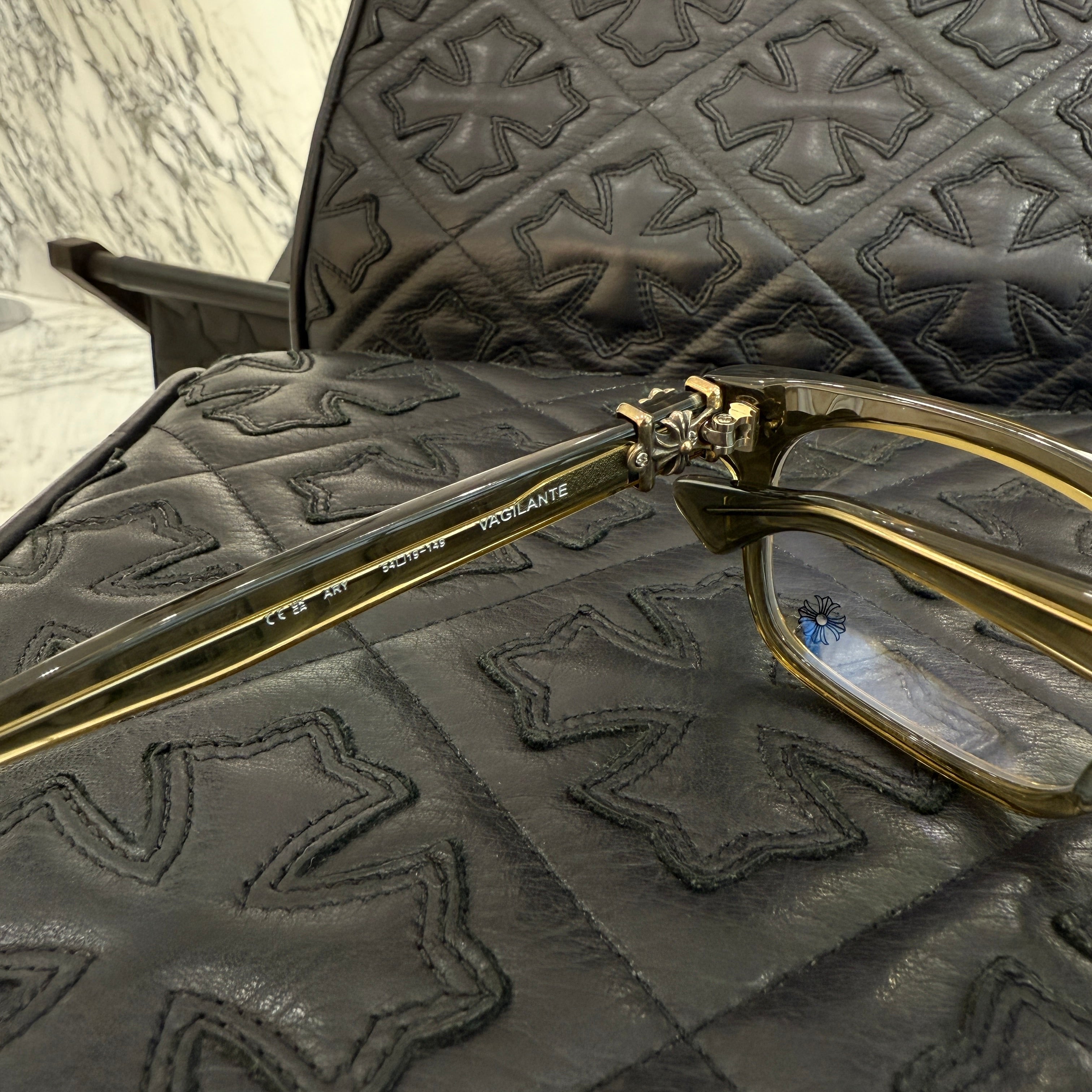 CHROME HEARTS VAGILANTE Sunglasses Size 54口19-149 クロムハーツ ヴァジランテ サングラス サイズ54口19-149