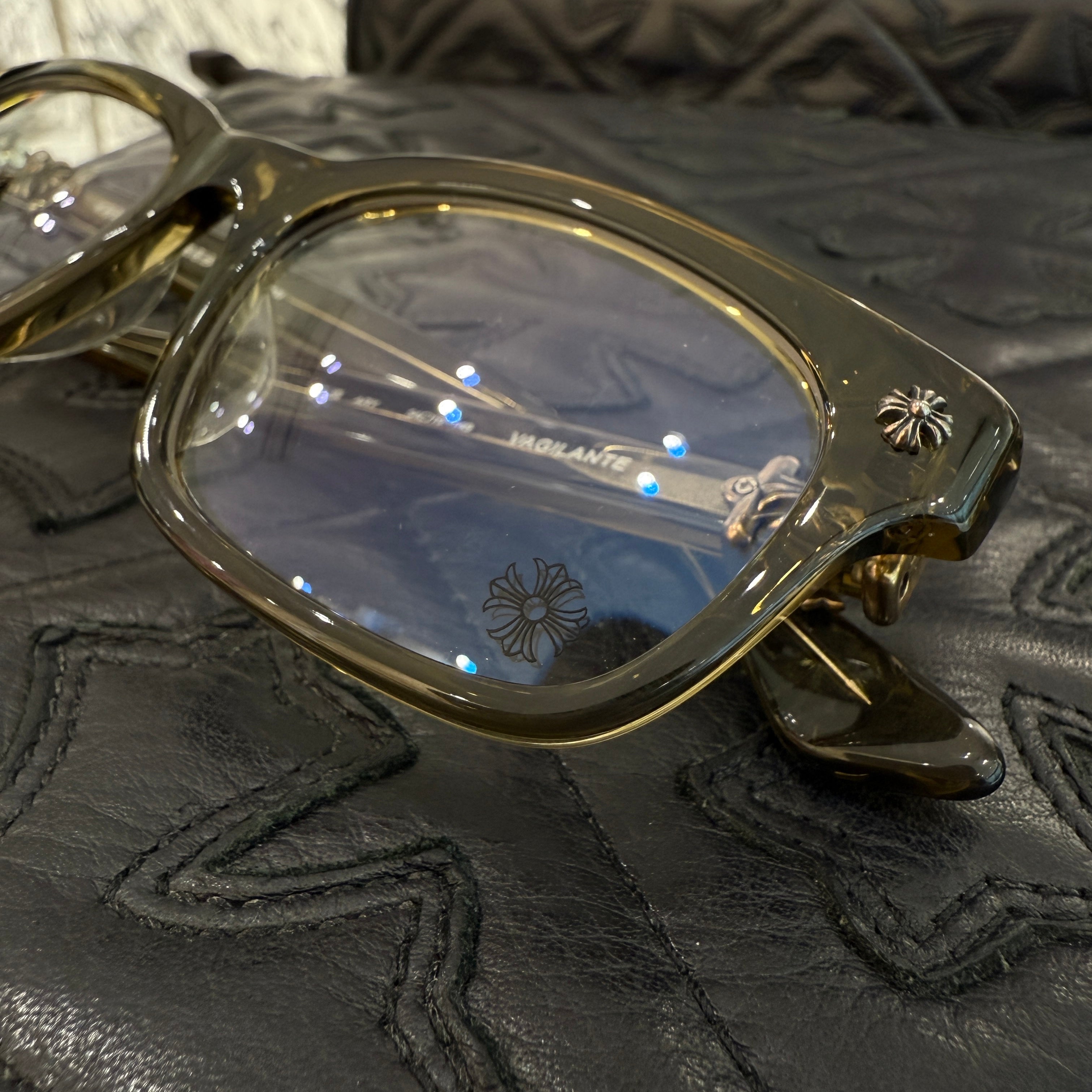 CHROME HEARTS VAGILANTE Sunglasses Size 54口19-149 クロムハーツ ヴァジランテ サングラス サイズ54口19-149