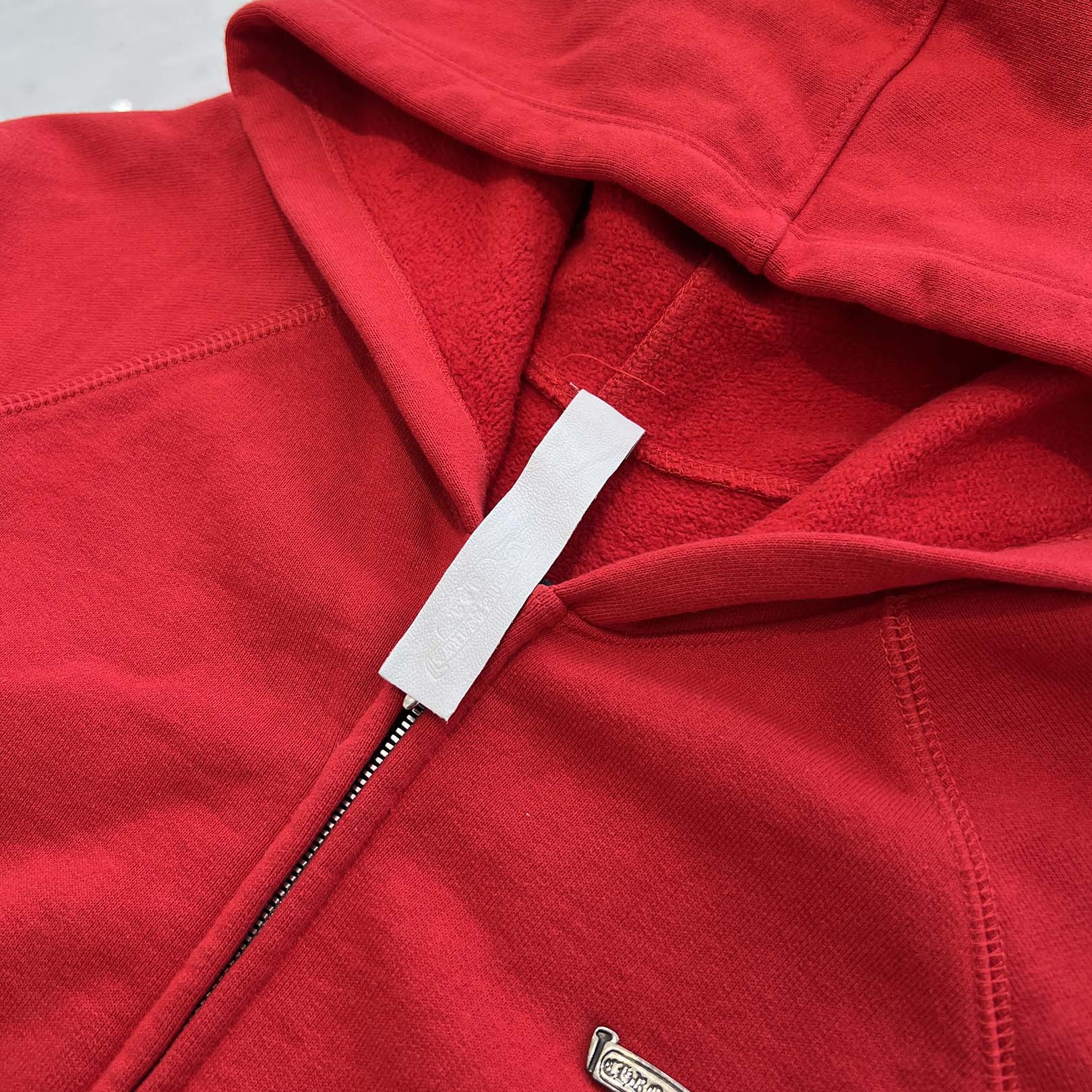 CHROME HEARTS King Taco 3 Cemetery Cross Embroidery Zip Up Hoodie Size XL クロムハーツ キングタコ 3セメタリークロス刺繍 ジップアップフーディー サイズXL