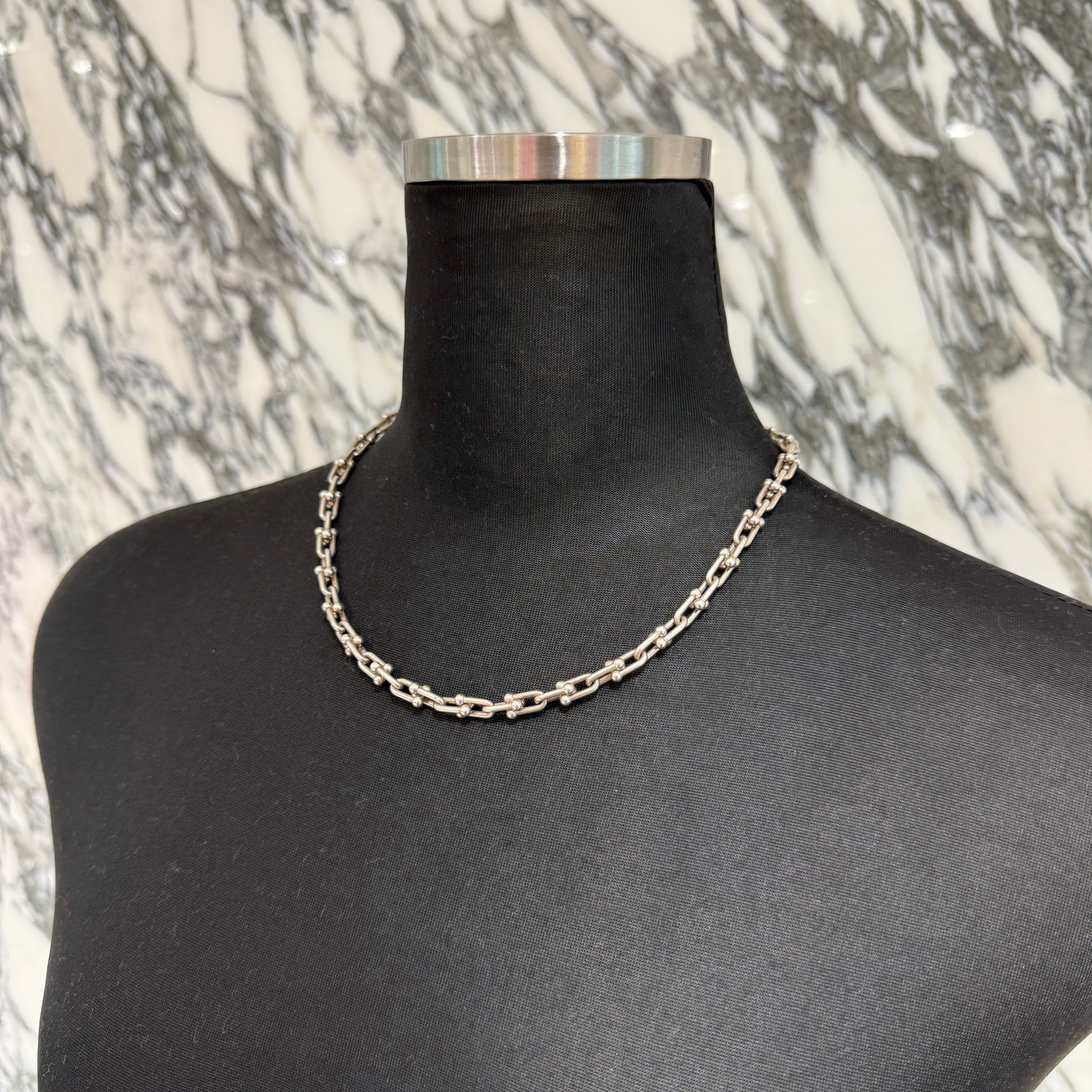 Tiffany Co. HardWear Small Link Necklace 60153093 Size 18Inch ティファニー ハードウェア スモールリンク ネックレス サイズ18インチ