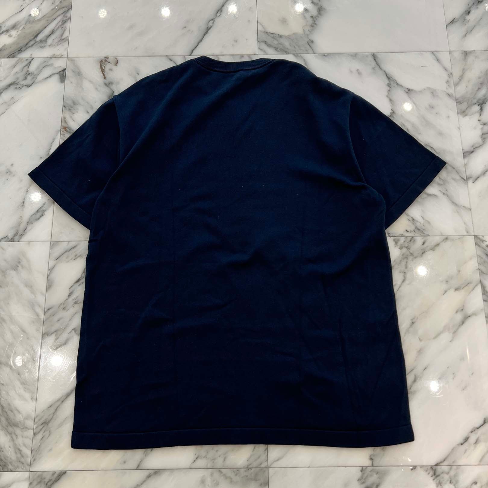 LOUIS VUITTON × HUMAN MADE 2022SS Intarsia Heart Logo Cotton Knit Tee HMN01W Size XL ルイヴィトン × ヒューマンメイド インタルシアハートロゴコットンニットTシャツ サイズXL