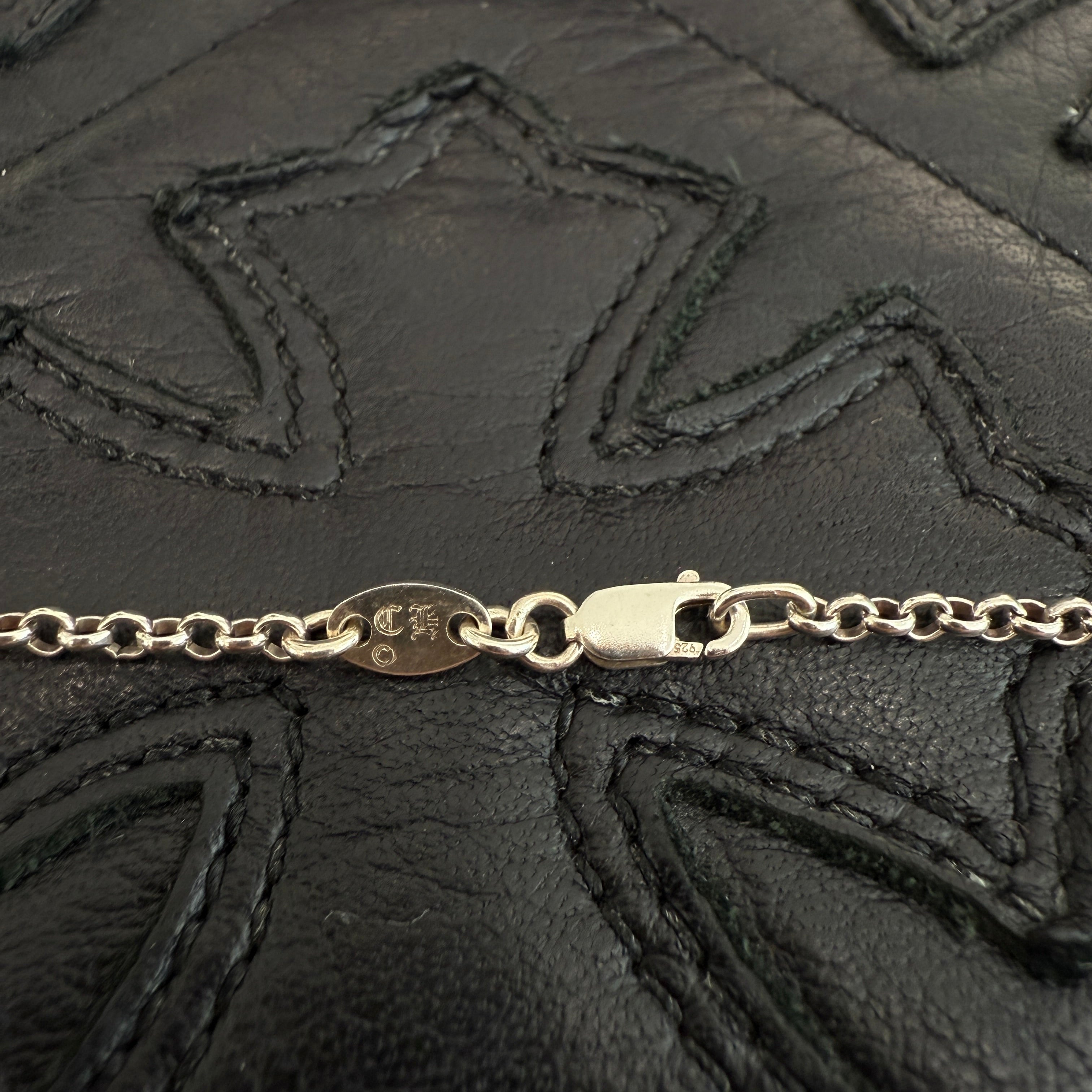 CHROME HEARTS Roll Chain Necklace Size 18 Inch クロムハーツ ロールチェーン ネックレス サイズ18インチ
