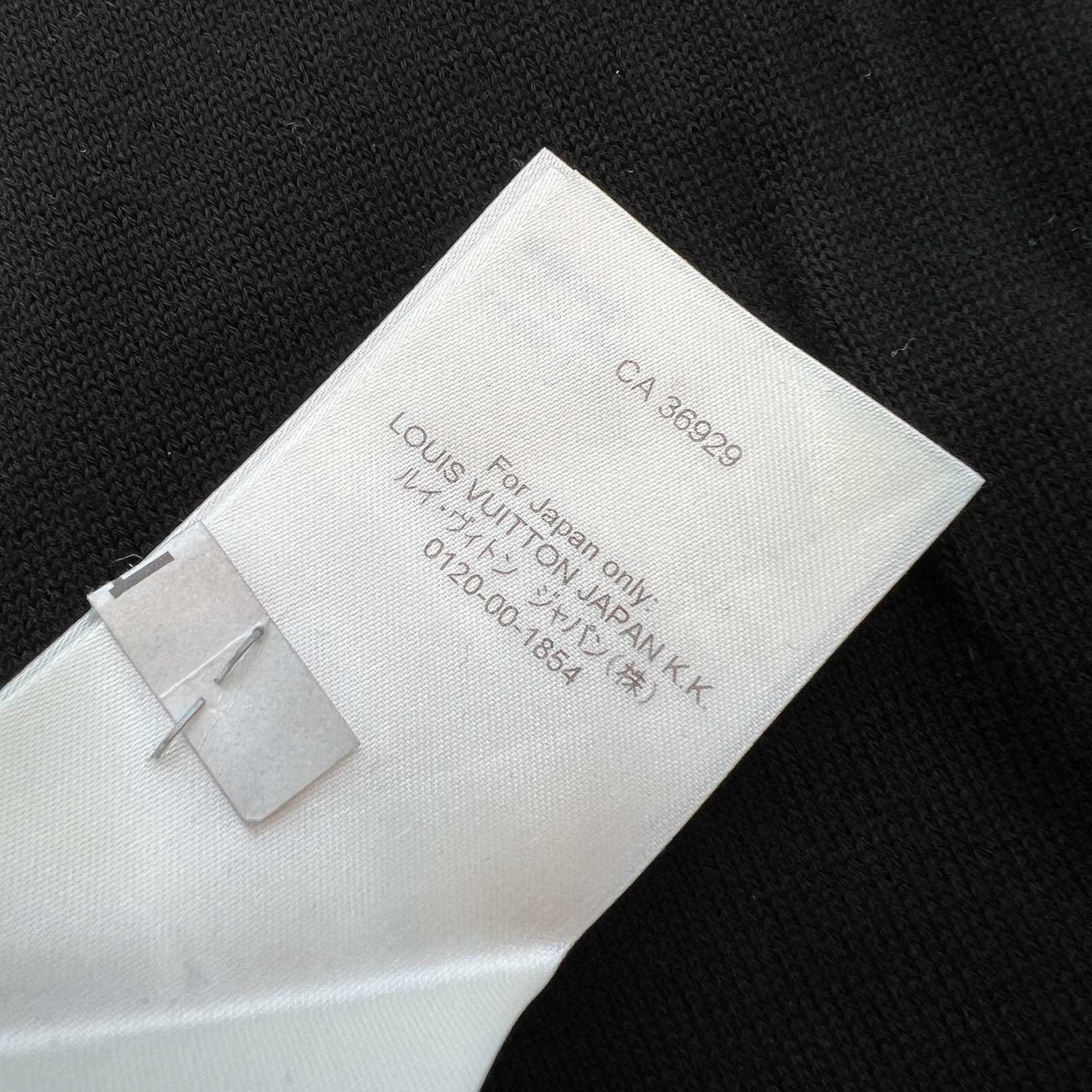 LOUIS VUITTON 2022AW LV1854 Graphic Knit Tee 1AAGO7 Size XXL ルイヴィトン LV1854 グラフィック ニットTシャツ サイズXXL