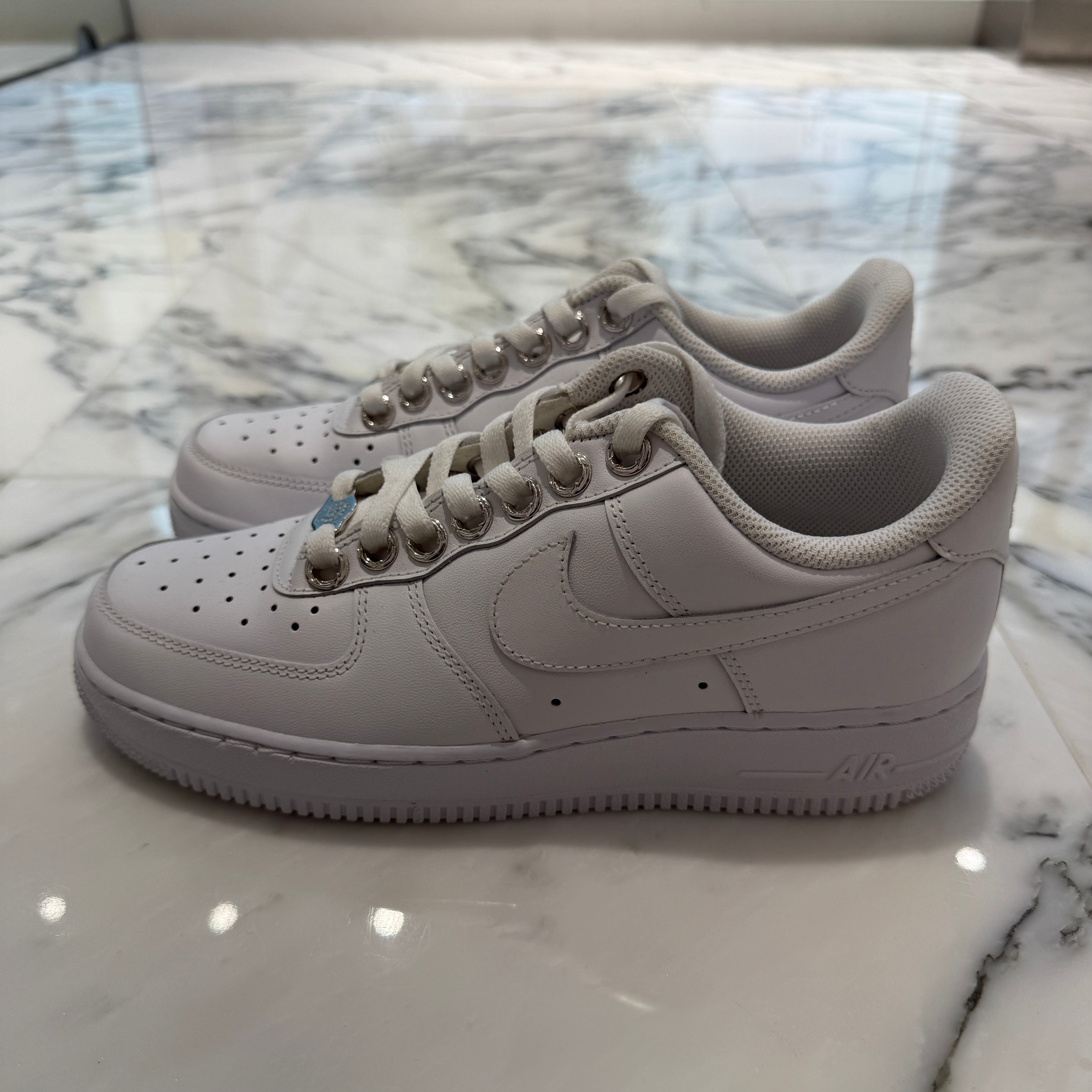 CHROME HEARTS × NIKE AIR FORCE 1 LOW Custom Leather Sneakers Size US7(25.0cm) クロムハーツ×ナイキ エアフォース1 ロー カスタム レザースニーカー サイズ US7(25.0cm)