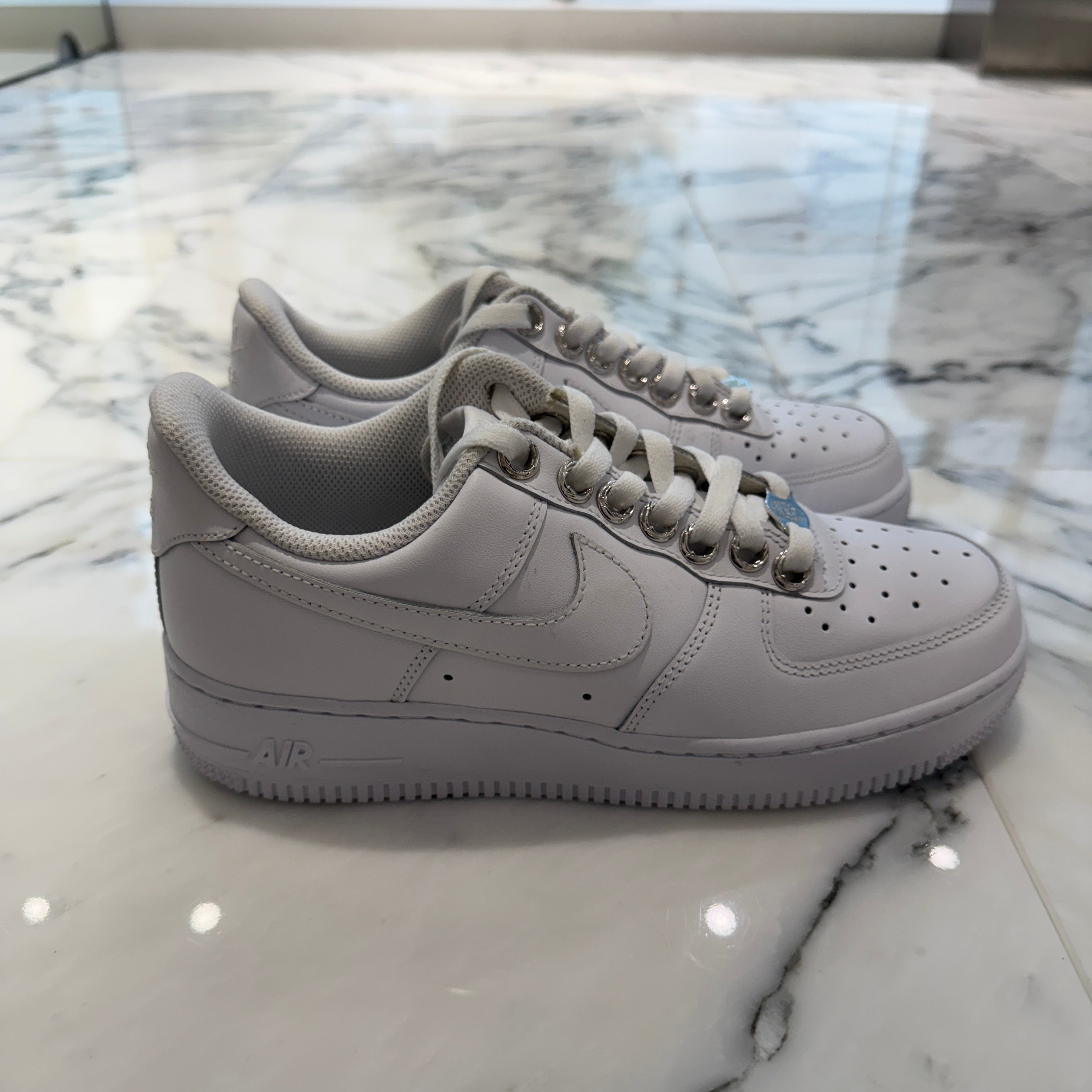 CHROME HEARTS × NIKE AIR FORCE 1 LOW Custom Leather Sneakers Size US7(25.0cm) クロムハーツ×ナイキ エアフォース1 ロー カスタム レザースニーカー サイズ US7(25.0cm)