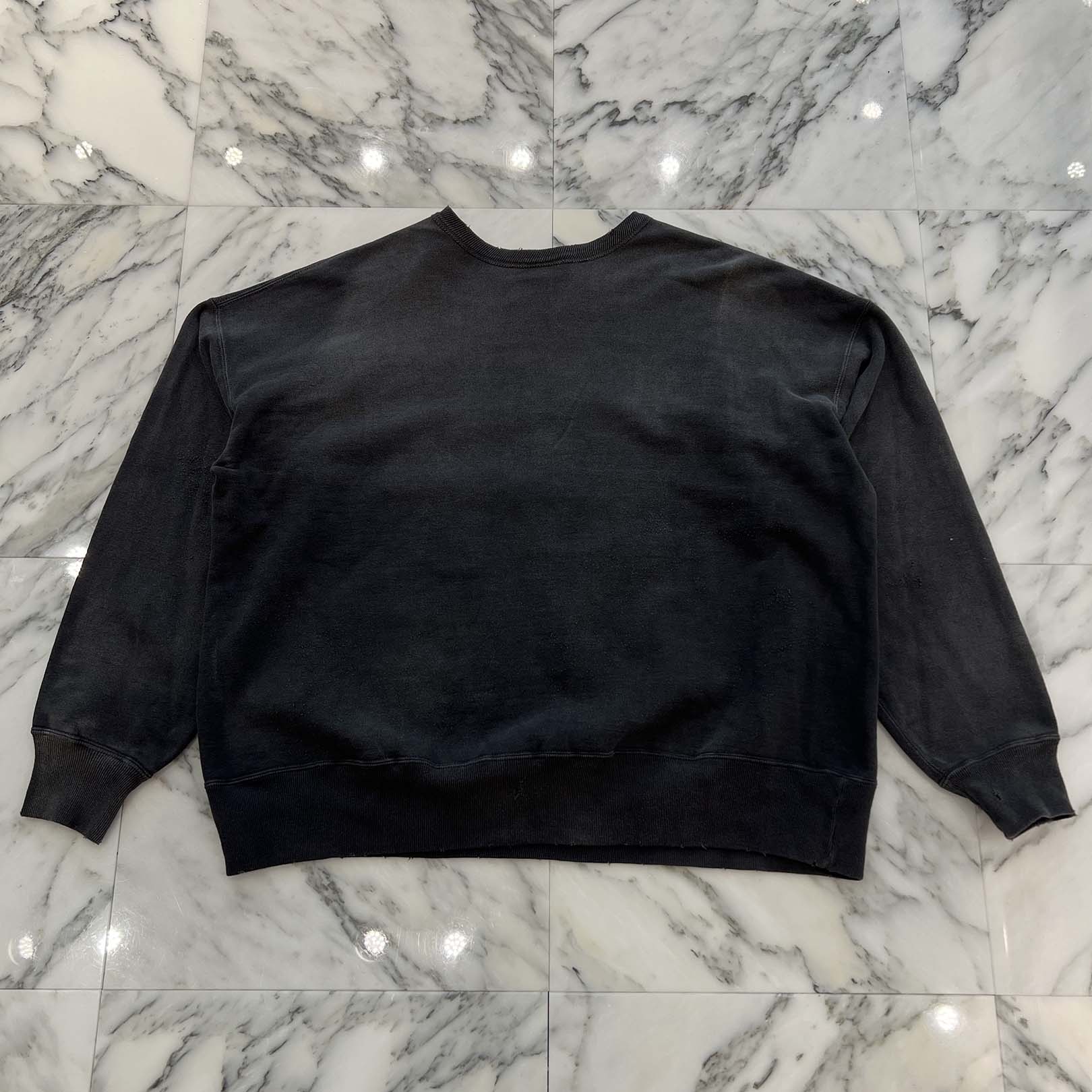 SAINT Mxxxxxx × Denim Tears 2024SS "ST.TEARS" Logo Print Crew Neck Sweat Shirt SM-YS8-0000-C02 Size XL セントマイケル × デニムティアーズ "セントティアーズ" ロゴプリント クルーネック スウェットシャツ サイズXL