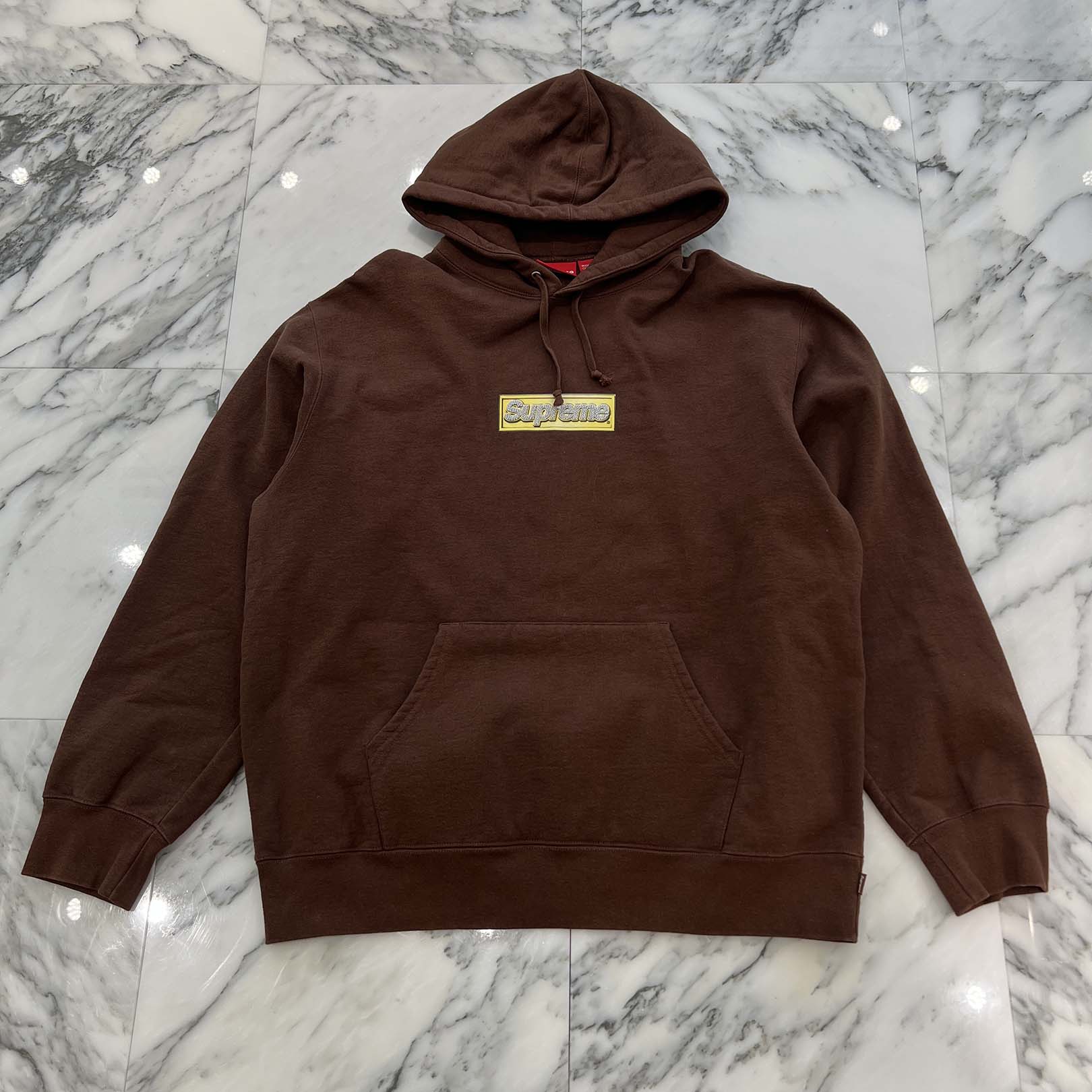 Supreme 2022SS Bling Box Logo Sweat Hoodie Size XL シュプリーム ブリング ボックスロゴ スウェットフーディー サイズXL