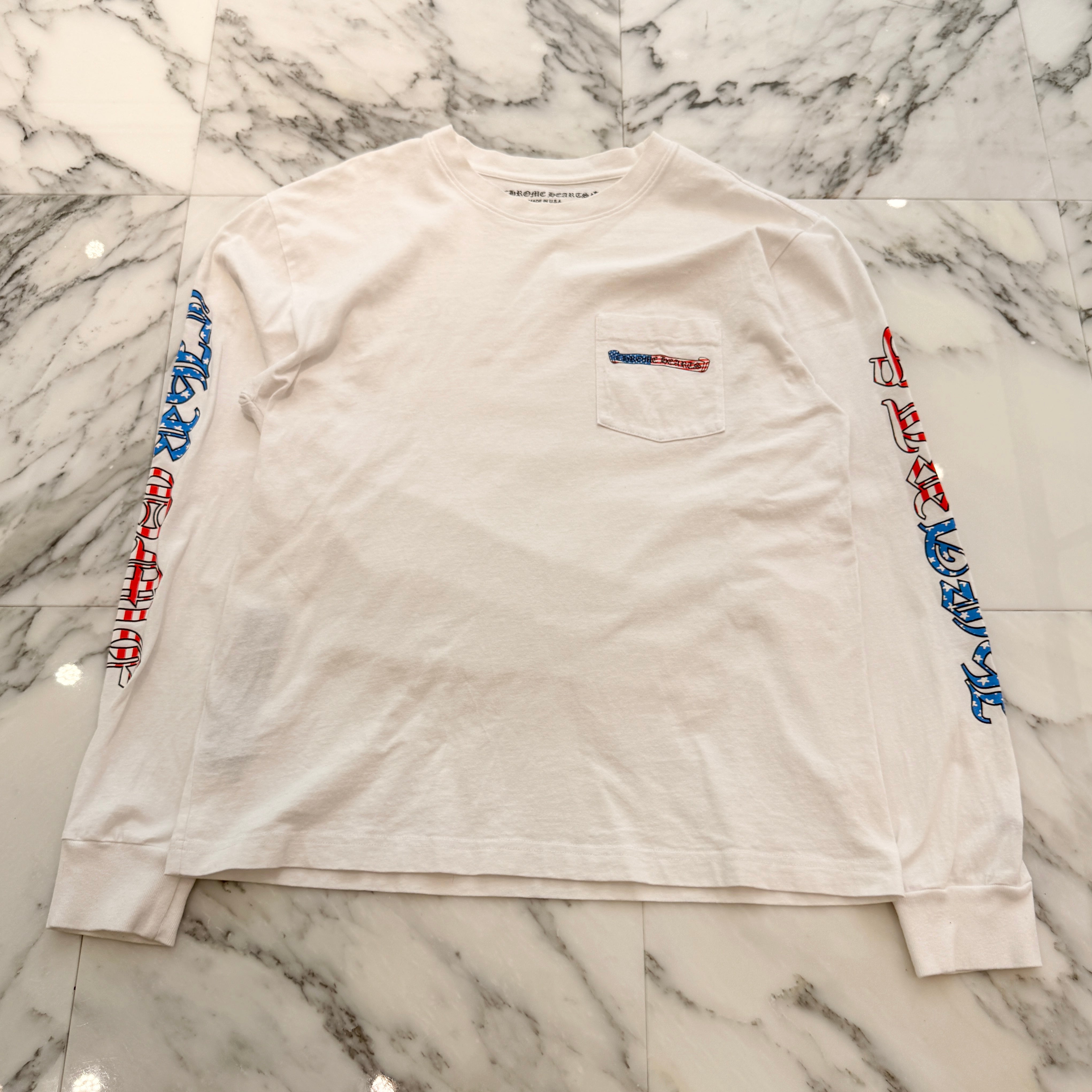 CHROME HEARTS 2021AW PPO US SCRL Long Sleeve Tee Size L クロムハーツ USスクロールロングスリーブTシャツ サイズL