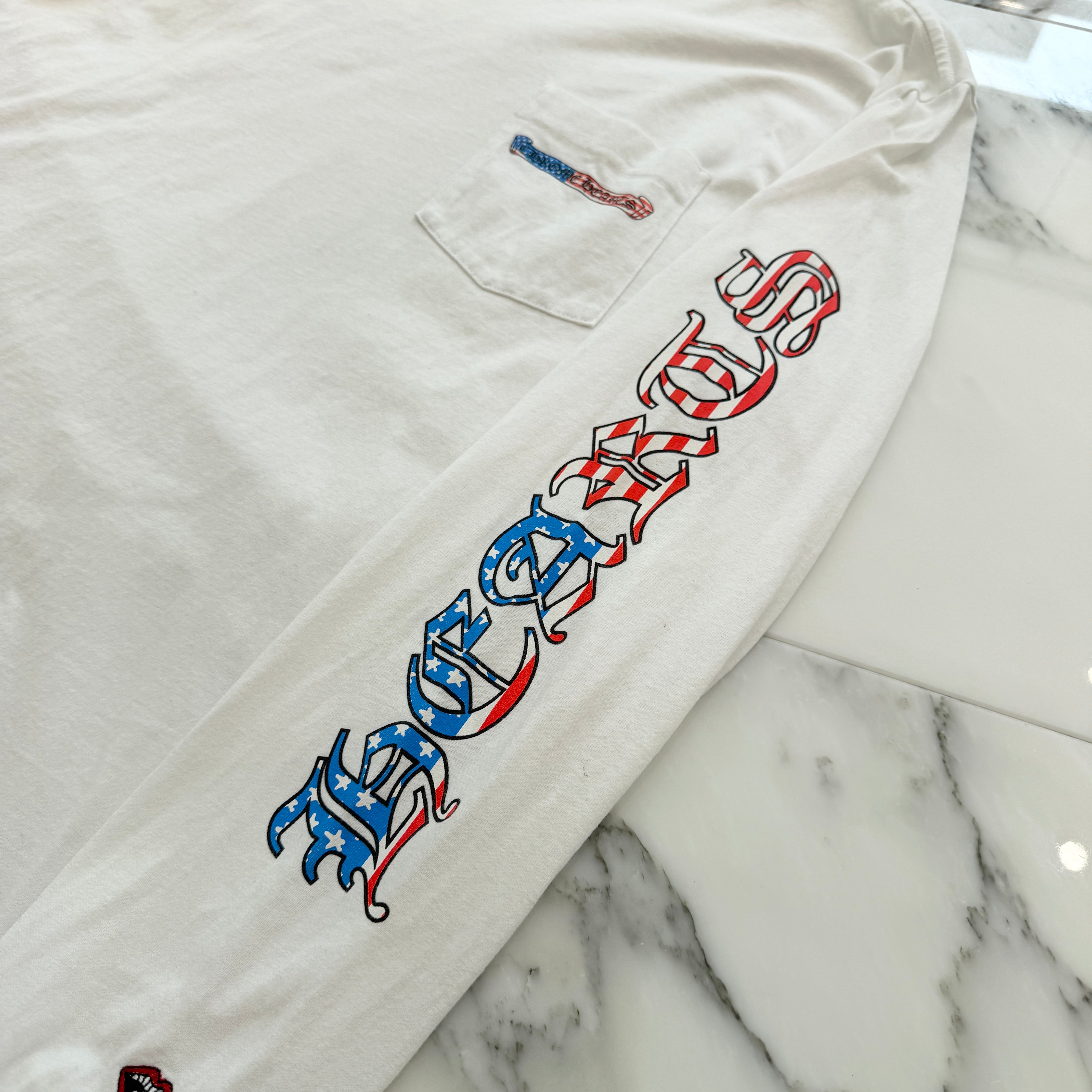 CHROME HEARTS 2021AW PPO US SCRL Long Sleeve Tee Size L クロムハーツ USスクロールロングスリーブTシャツ サイズL