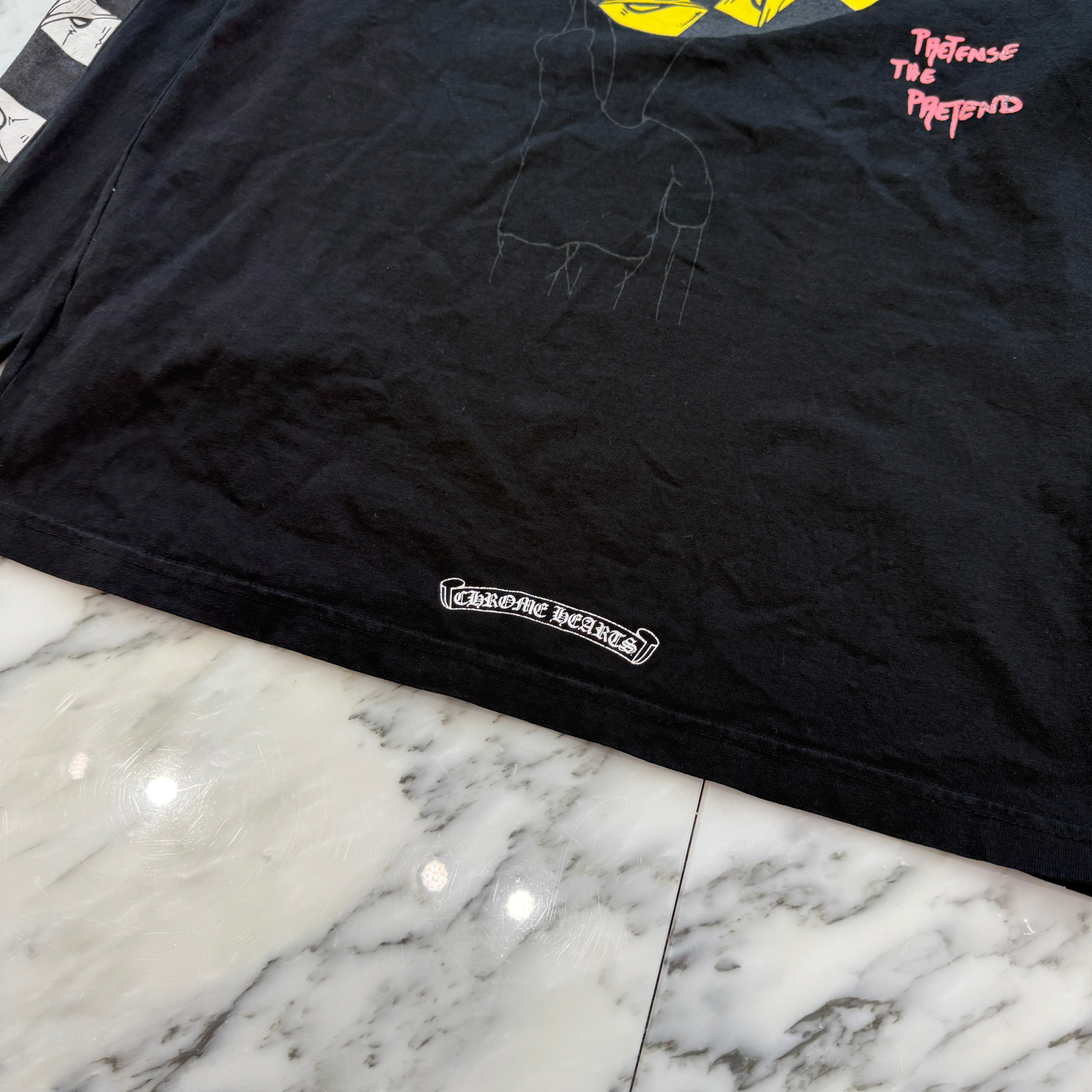 CHROME HEARTS × MATTY BOY PPO PRETENSE Long Sleeve Tee Size M クロムハーツ × マッティボーイ PPO プレテンス ロングスリーブ Tシャツ サイズM