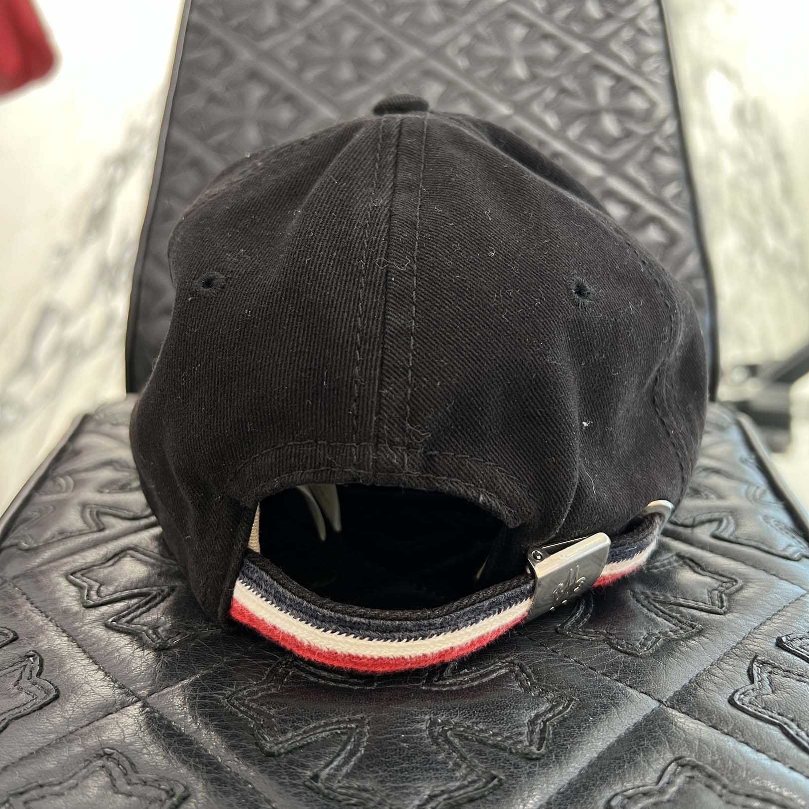 MONCLER Front Logo Embroidered Patch Baseball Cap A9CO-17-934 モンクレール フロントロゴ刺繡パッチ ベースボールキャップ