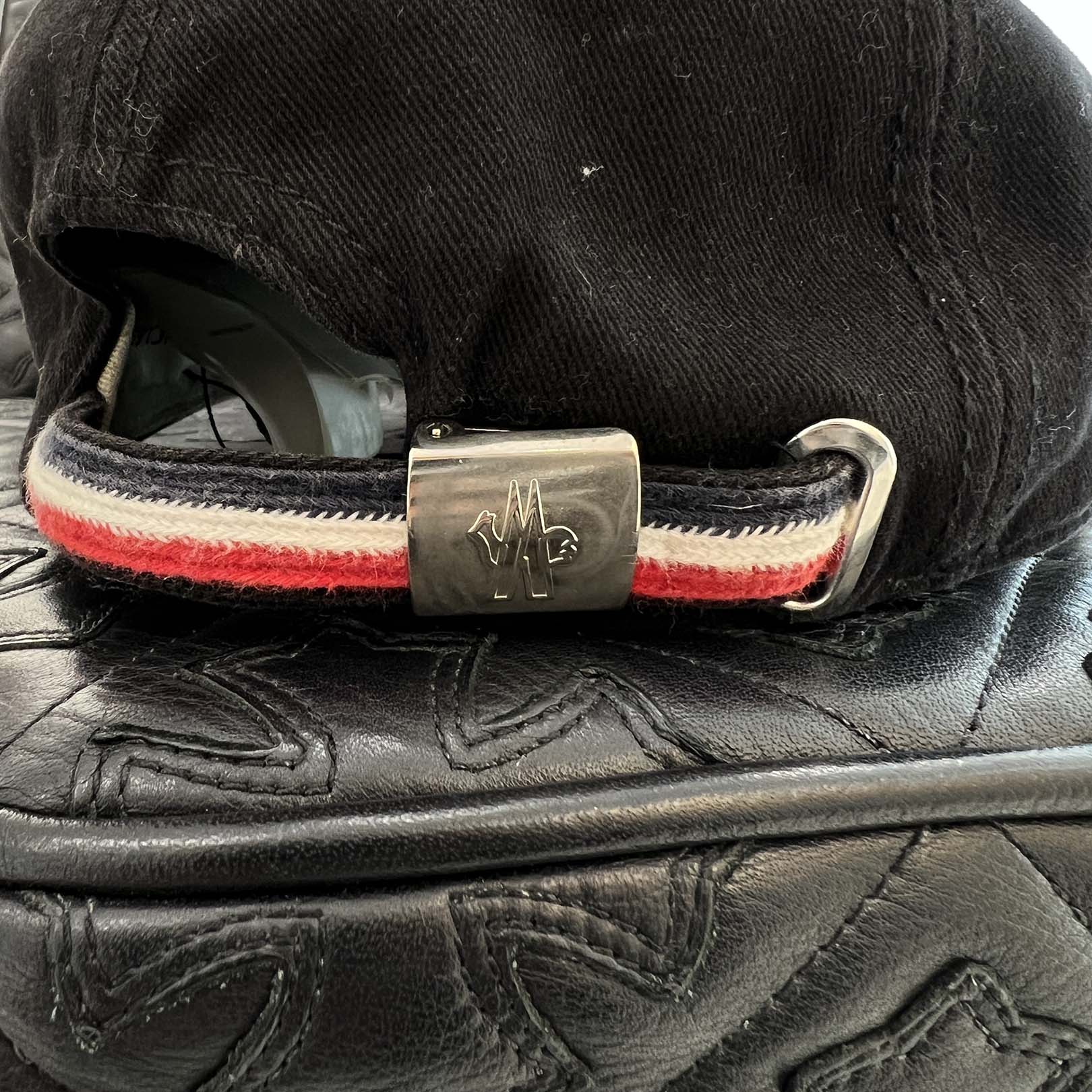 MONCLER Front Logo Embroidered Patch Baseball Cap A9CO-17-934 モンクレール フロントロゴ刺繡パッチ ベースボールキャップ