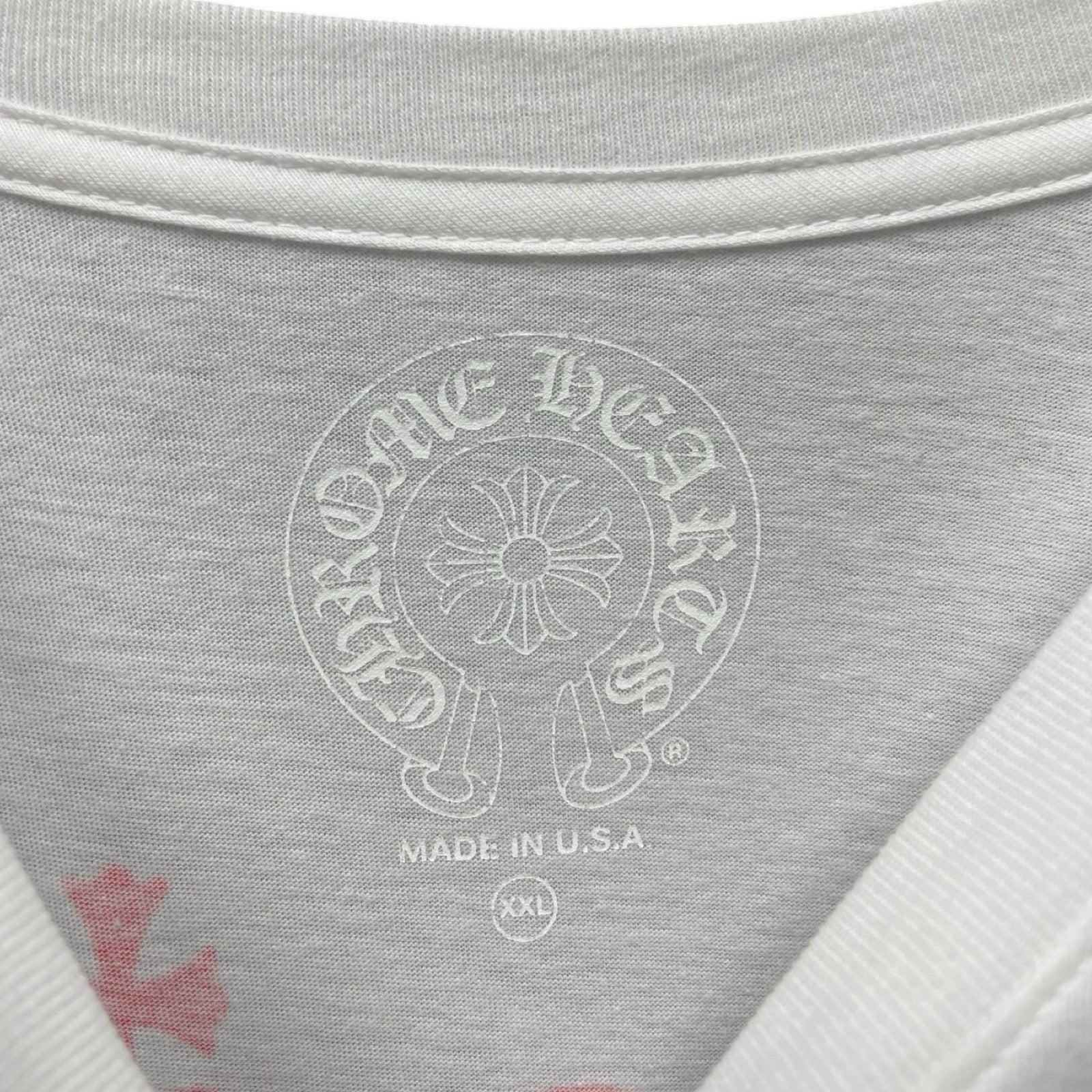 CHROME HEARTS Honolulu Limited Back Scroll Logo L/S Tee Size XXL