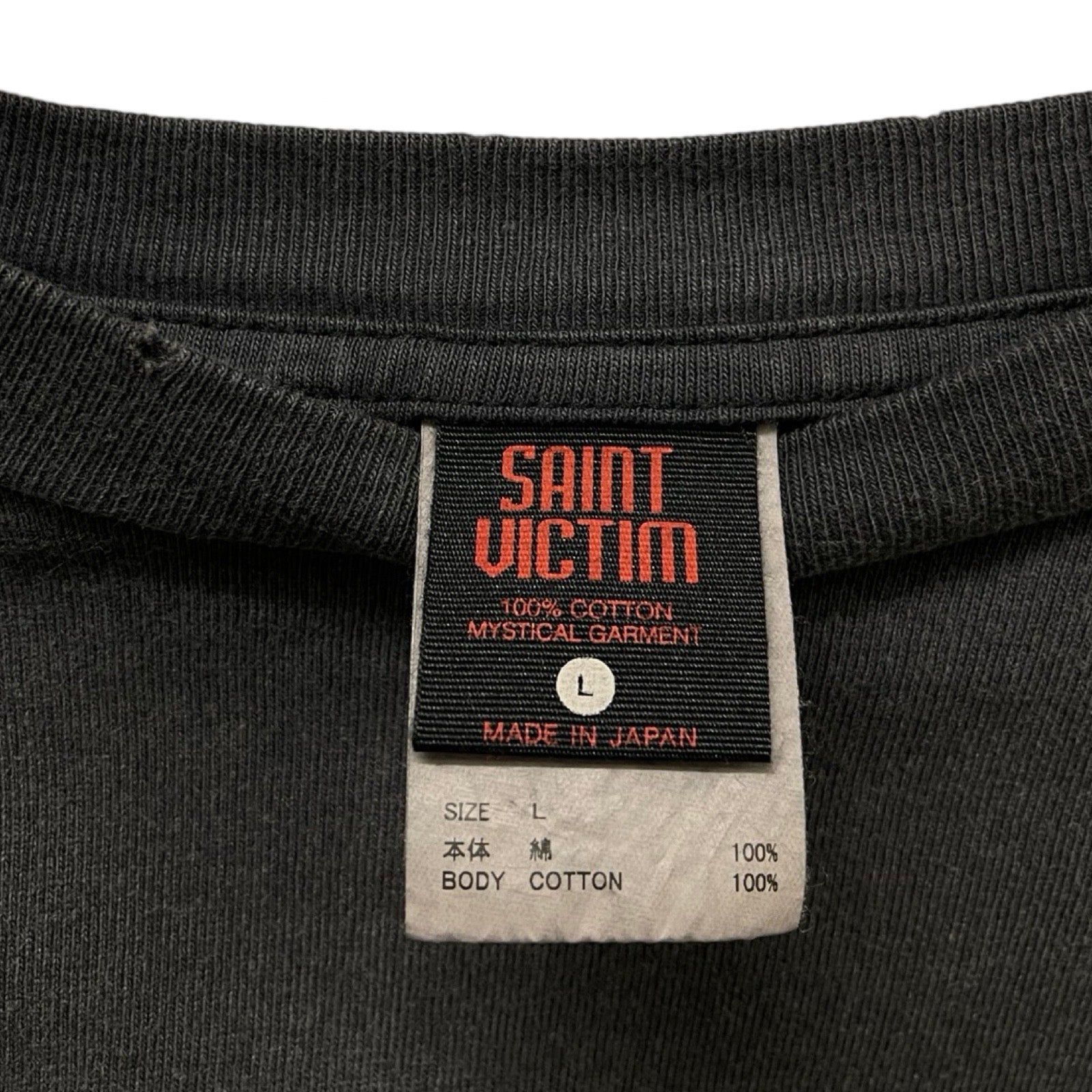 SAINT Mxxxxxx 2024SS EV NEON GNSIS Tee SM-YS3-0000-C24 Size L