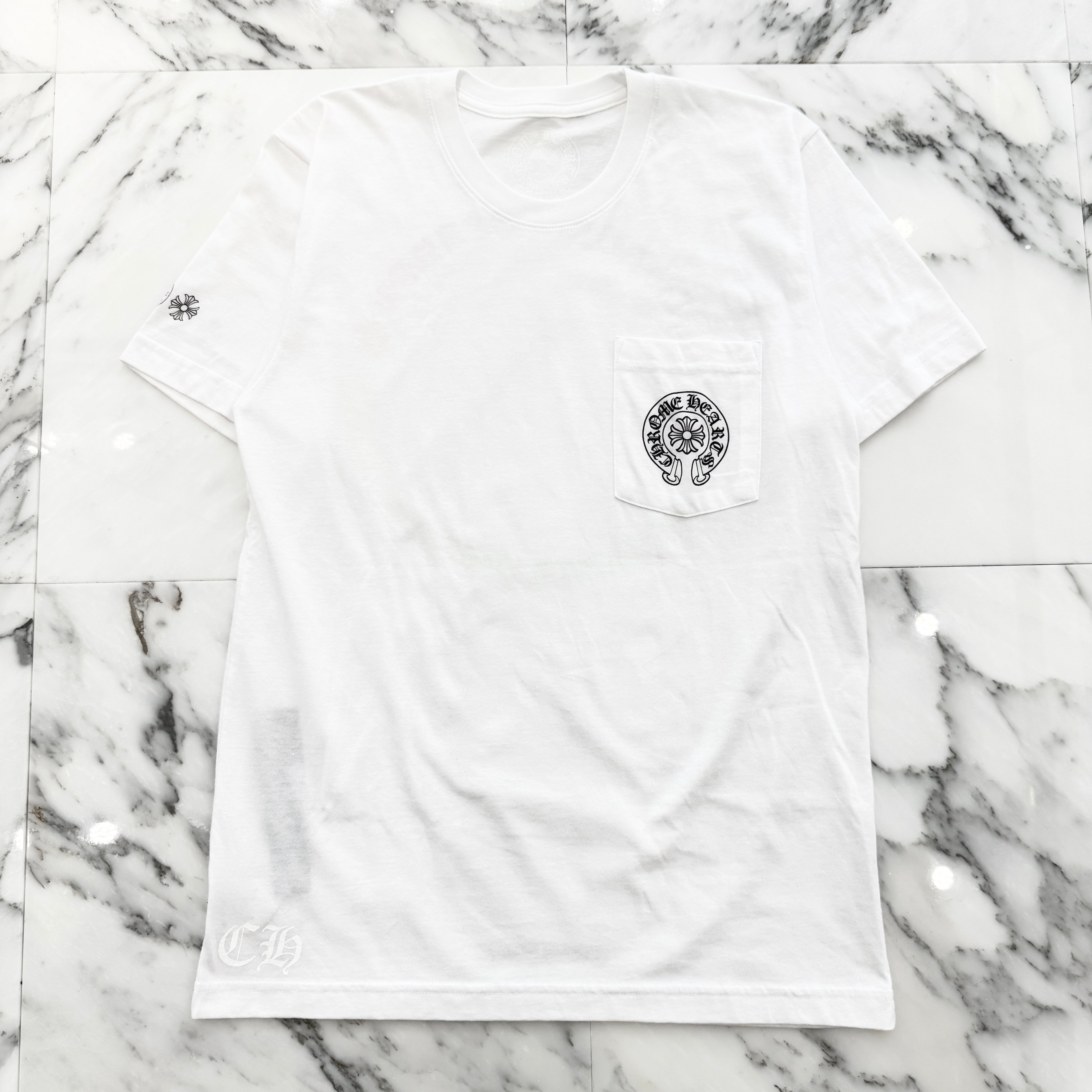 CHROME HEARTS Back Grad Circle Logo Tee Size M クロムハーツ バックグラデーション サークルロゴ Tシャツ サイズM