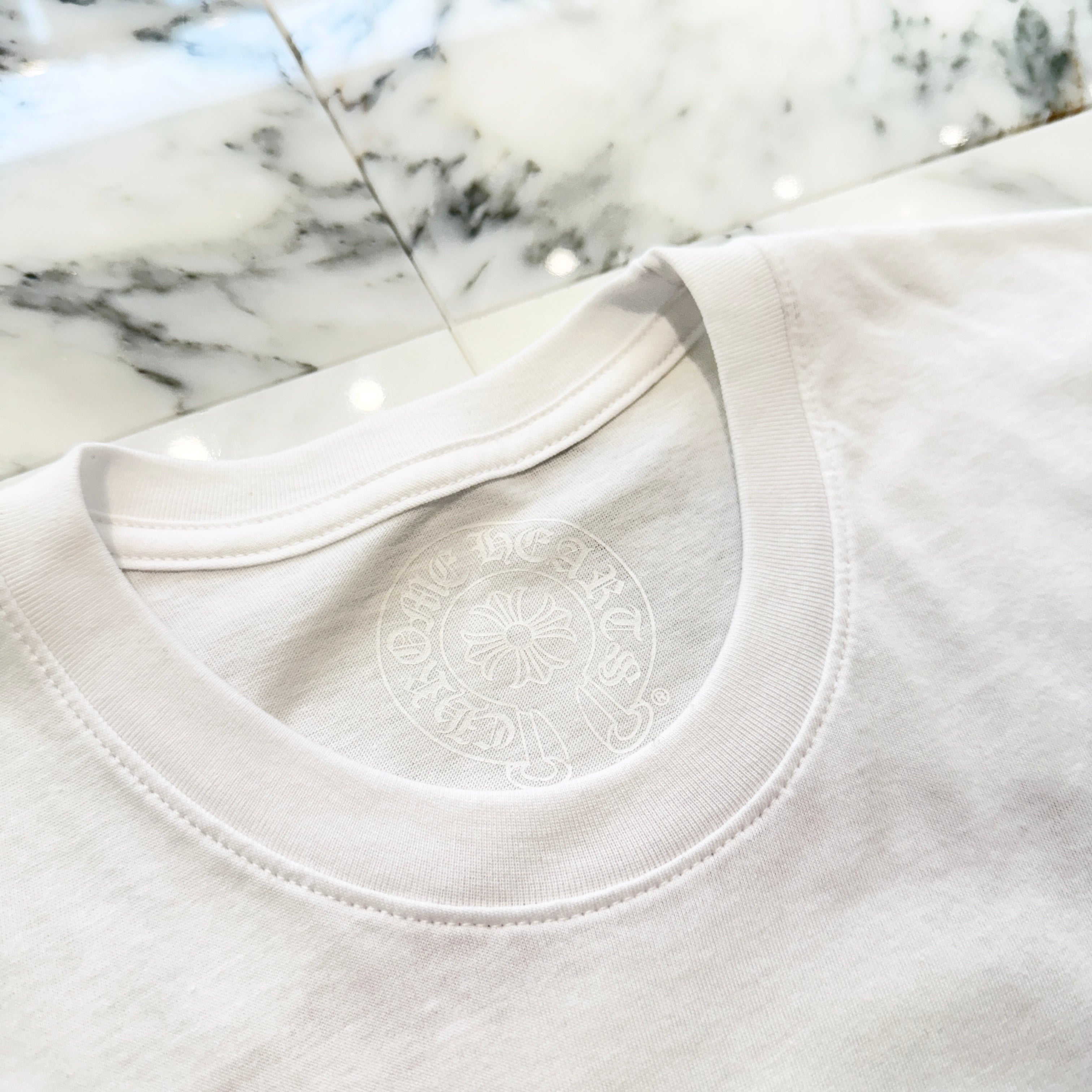 CHROME HEARTS Back Grad Circle Logo Tee Size M クロムハーツ バックグラデーション サークルロゴ Tシャツ サイズM