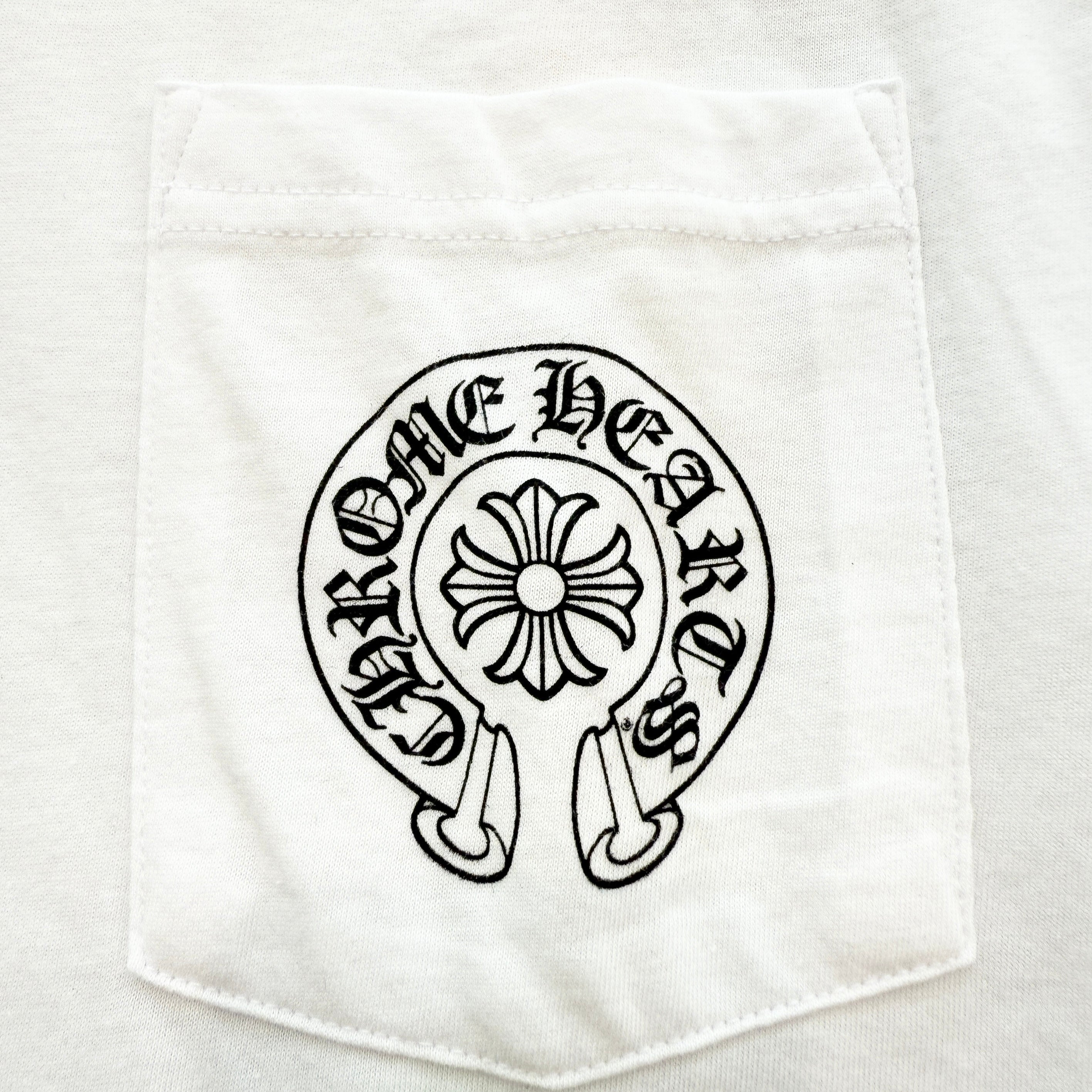 CHROME HEARTS Back Grad Circle Logo Tee Size M クロムハーツ バックグラデーション サークルロゴ Tシャツ サイズM