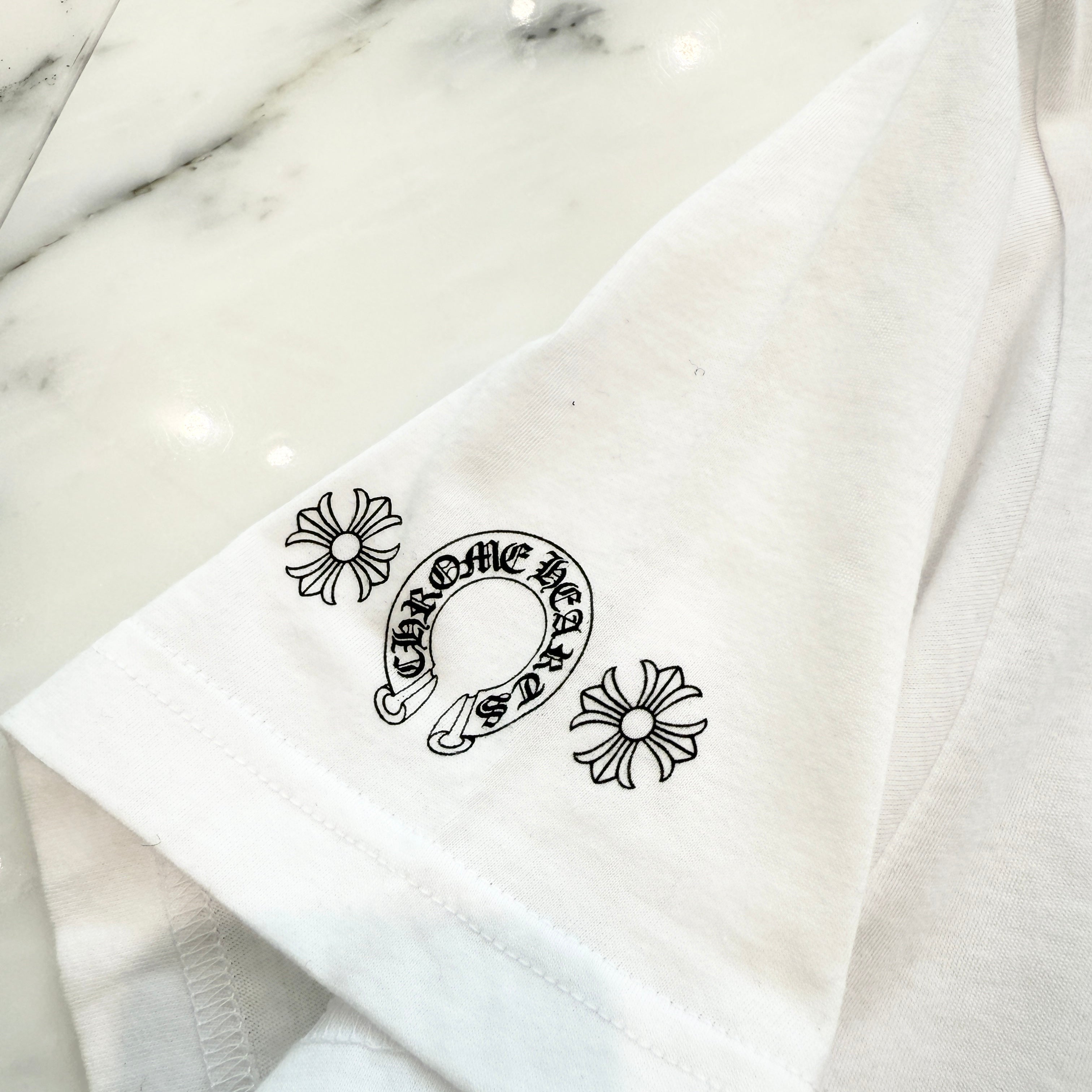 CHROME HEARTS Back Grad Circle Logo Tee Size M クロムハーツ バックグラデーション サークルロゴ Tシャツ サイズM