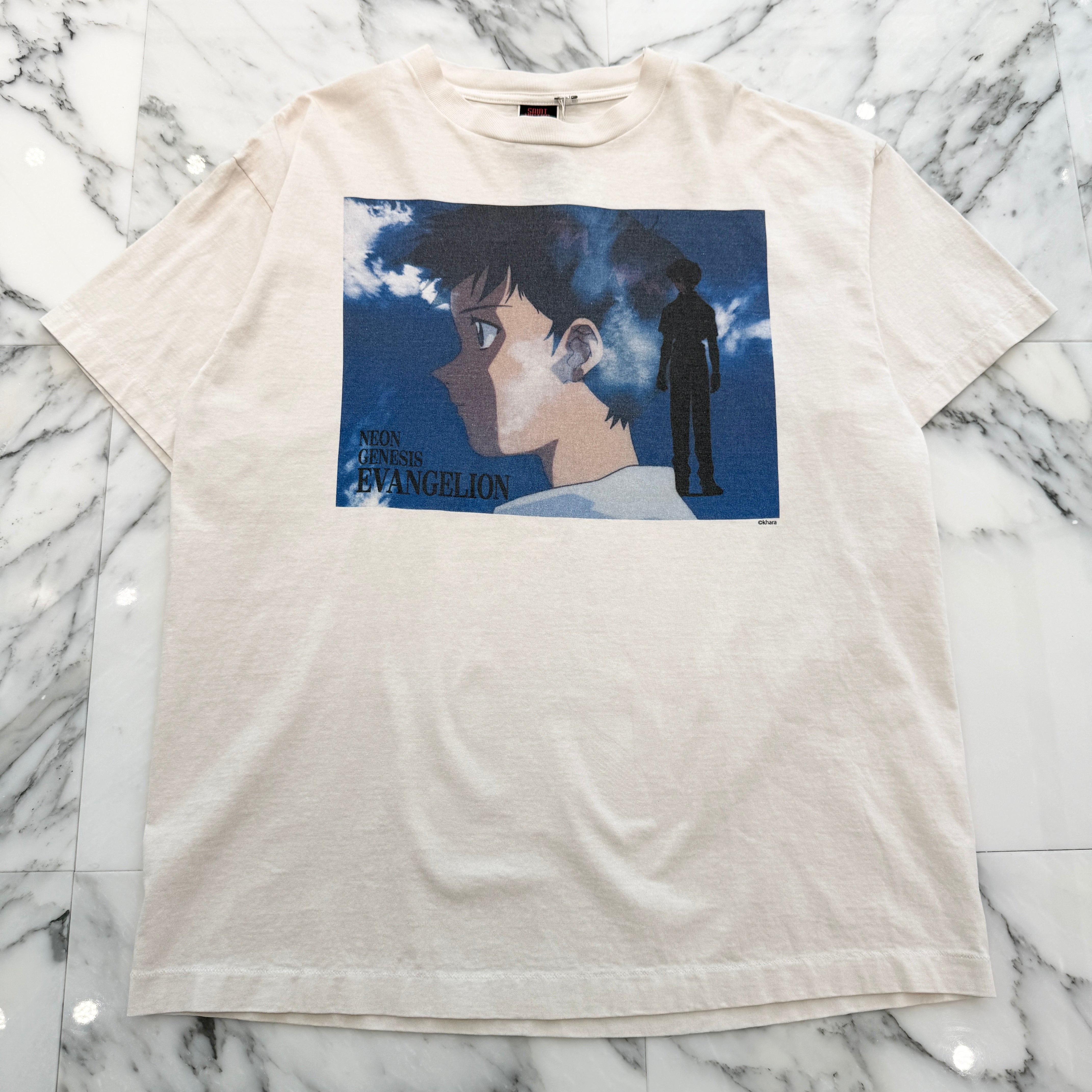 SAINT Mxxxxxx 2024SS EVANGELION SHINJI Tee SM-YS3-0000-C25 Size XL セントマイケル エヴァンゲリオン シンジTシャツ サイズXL
