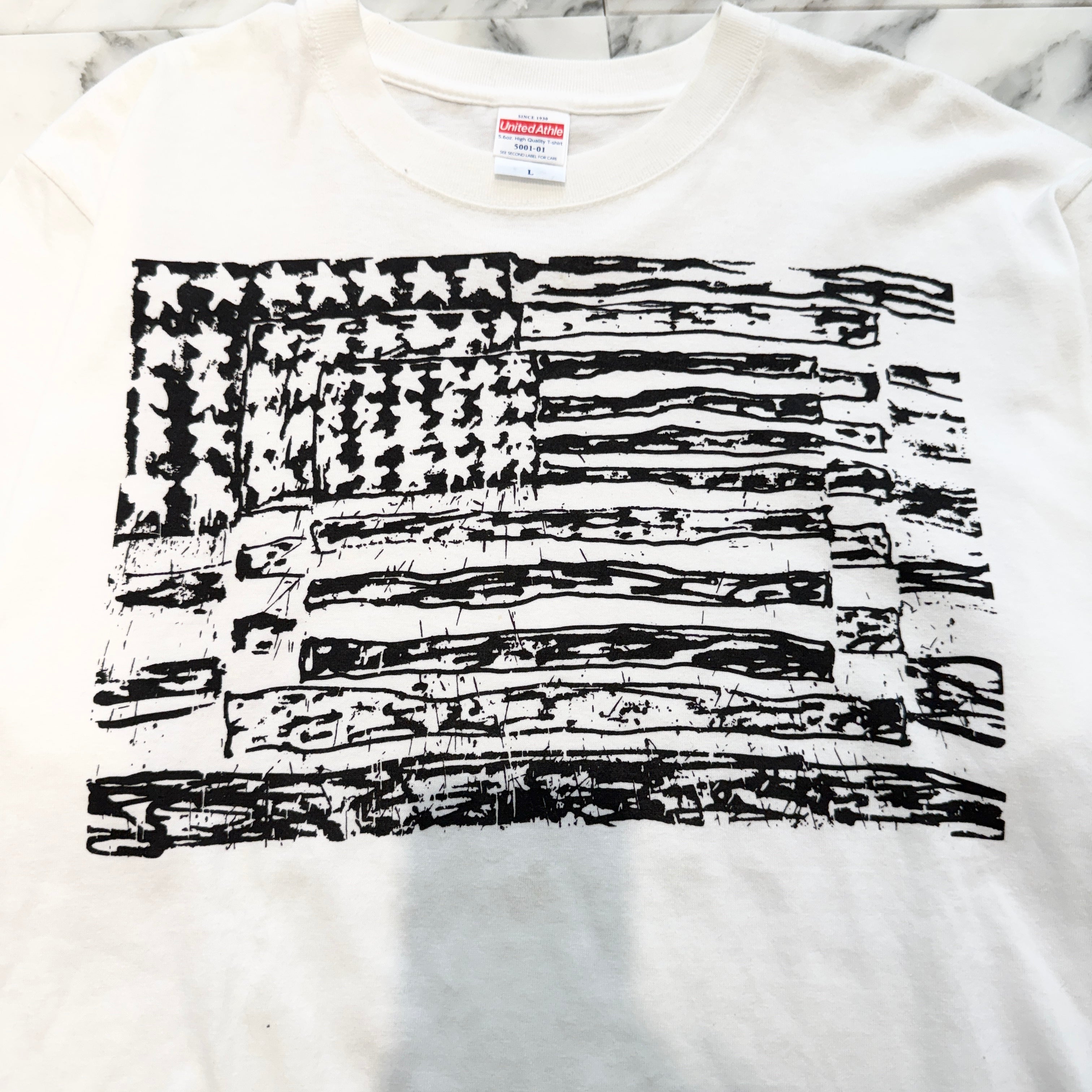 Kaikai Kiki TAKASHI MURAKAMI × MADSAKI 2021SS Flag Tee Size L カイカイキキ 村上隆 × マサキ フラッグ Tシャツ サイズL