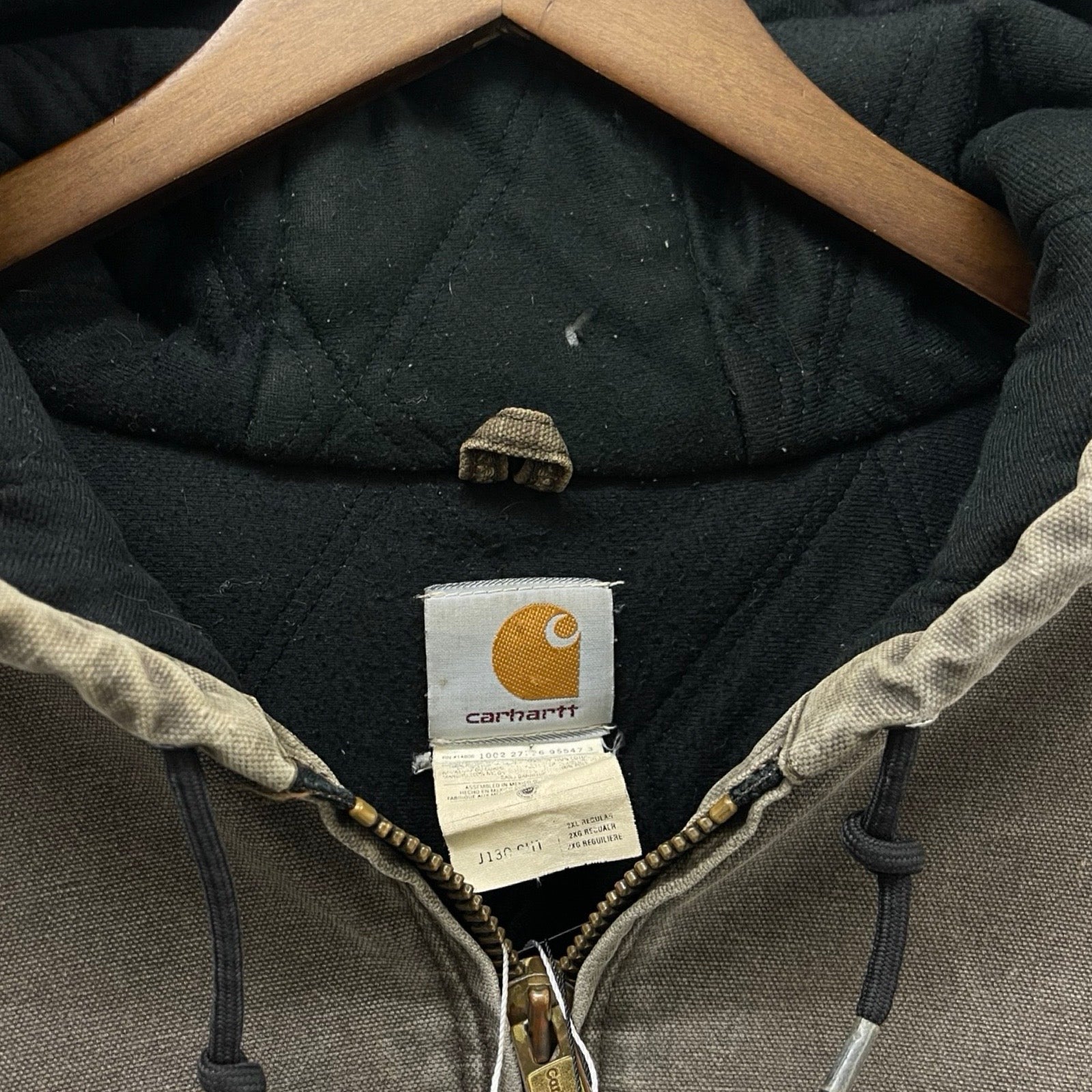 Carhartt Duck Paddet Active Parka Jacket J130GHT