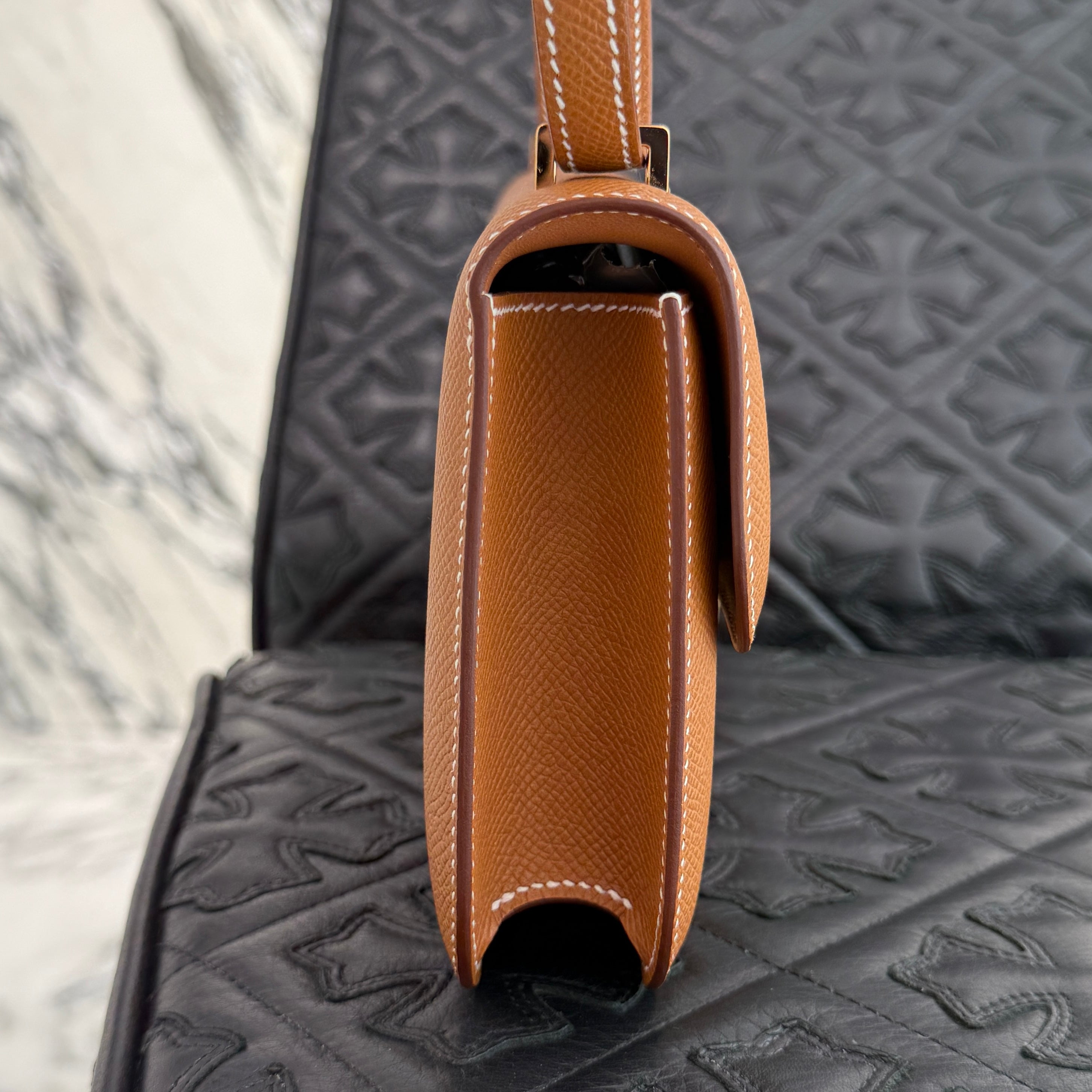 HERMES Constance Elan Crossbody Bag "Gold" W刻印 エルメス コンスタンス エラン クロスボディバッグ "ゴールド" W刻印