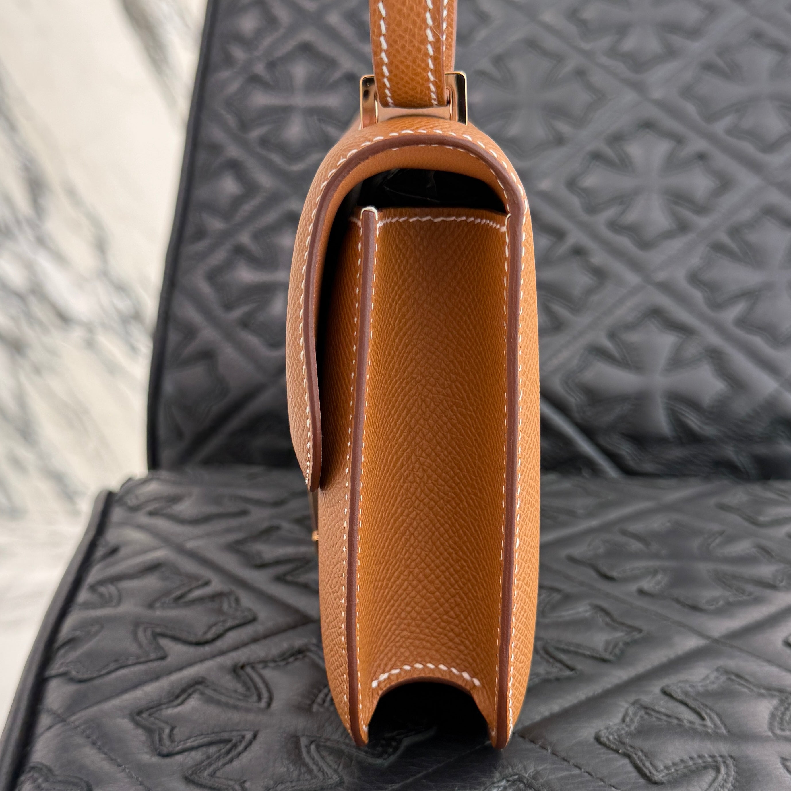 HERMES Constance Elan Crossbody Bag "Gold" W刻印 エルメス コンスタンス エラン クロスボディバッグ "ゴールド" W刻印