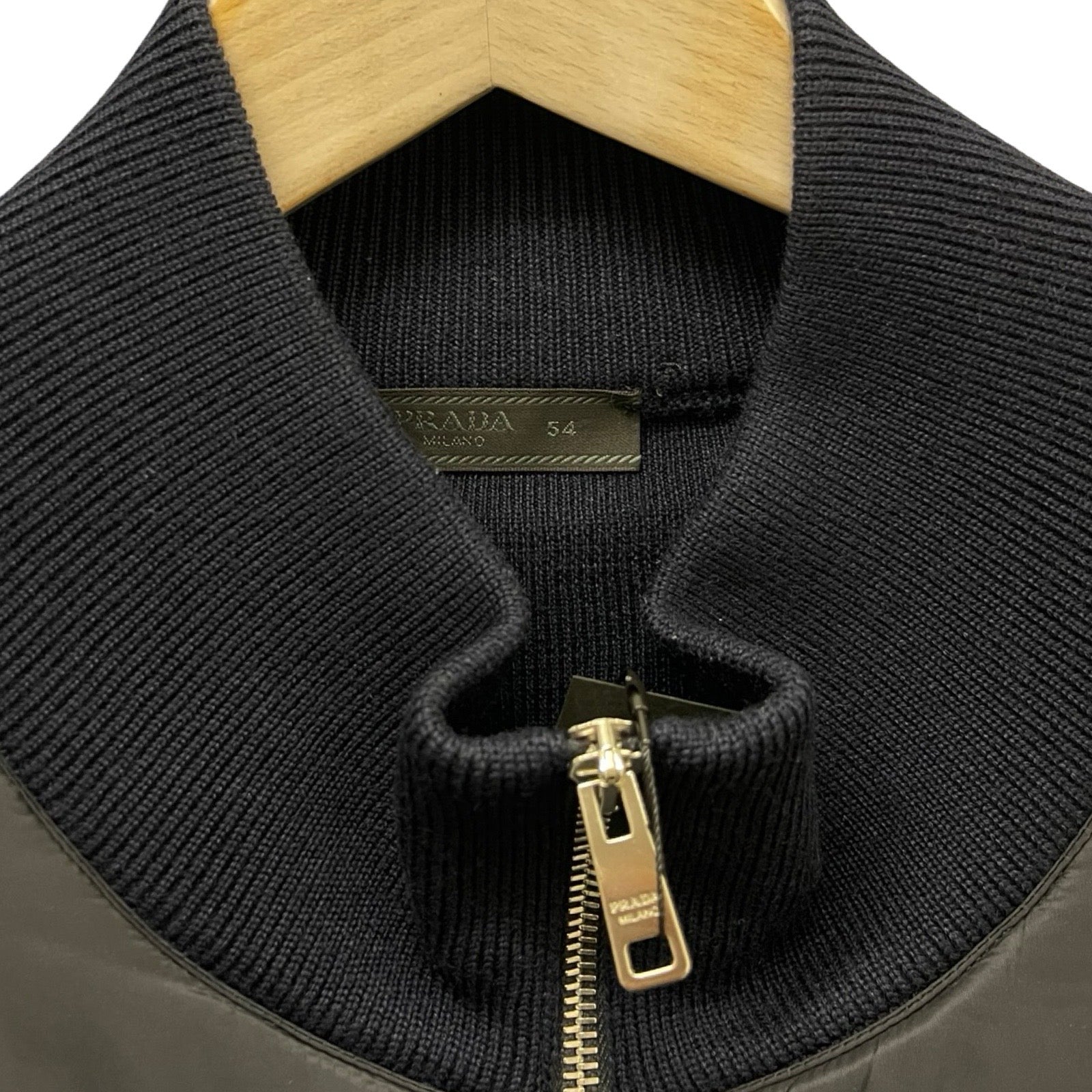 PRADA 2022SS Full Zip Re-Nylon Cardigan UMG116 R212 U98 Size 54