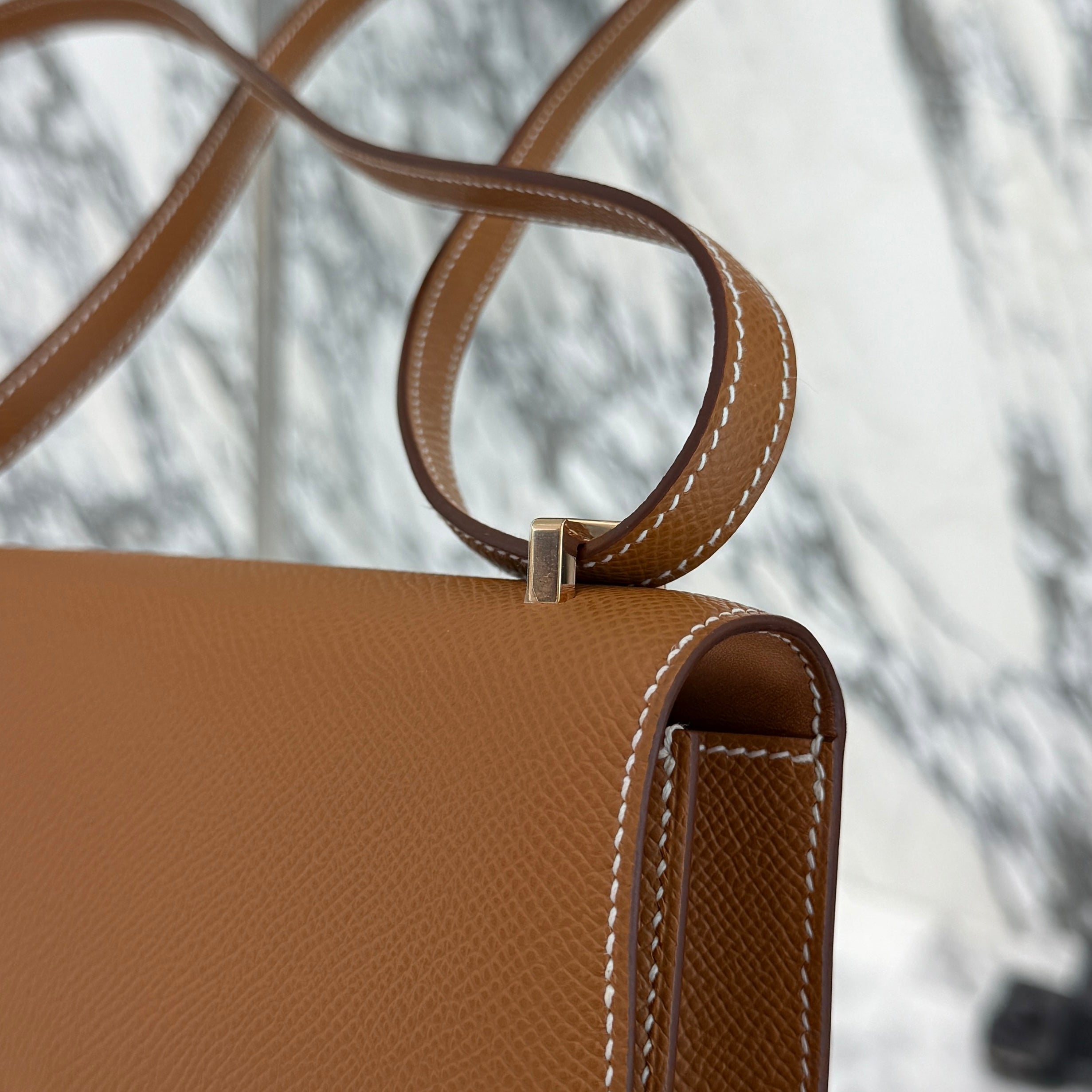 HERMES Constance Elan Crossbody Bag "Gold" W刻印 エルメス コンスタンス エラン クロスボディバッグ "ゴールド" W刻印