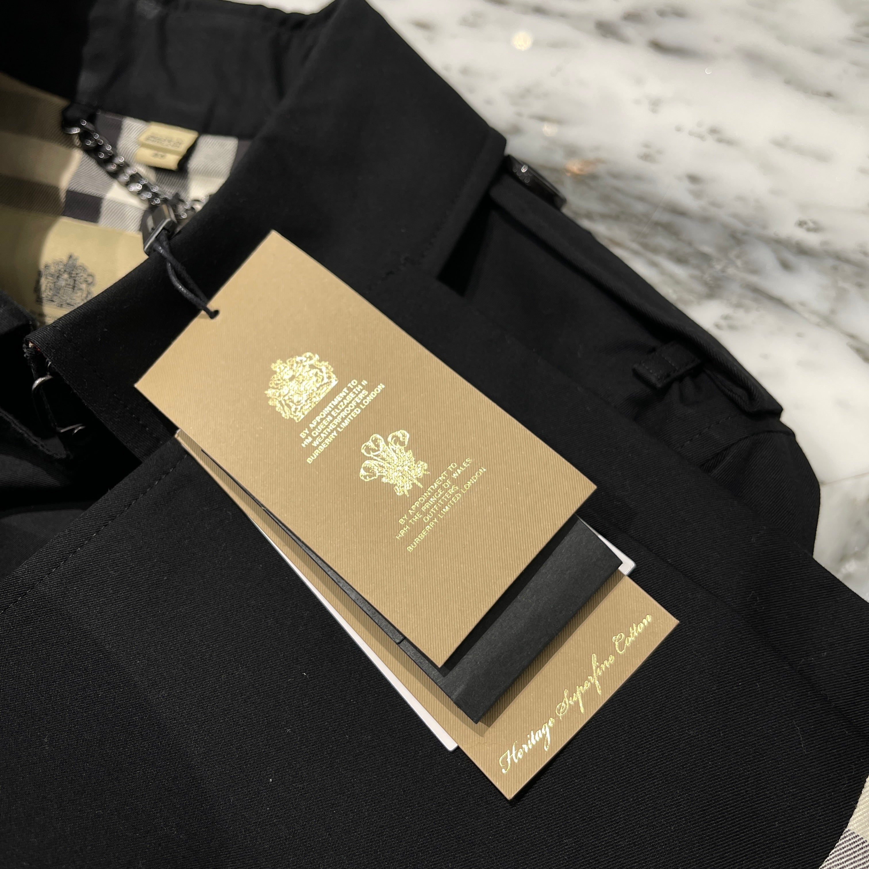 BURBERRY THE KENSINGTON Trench Coat 2850/67Q Size M バーバリー ザ・ケンジントン ミディアム クラシックコットントレンチコート  サイズM