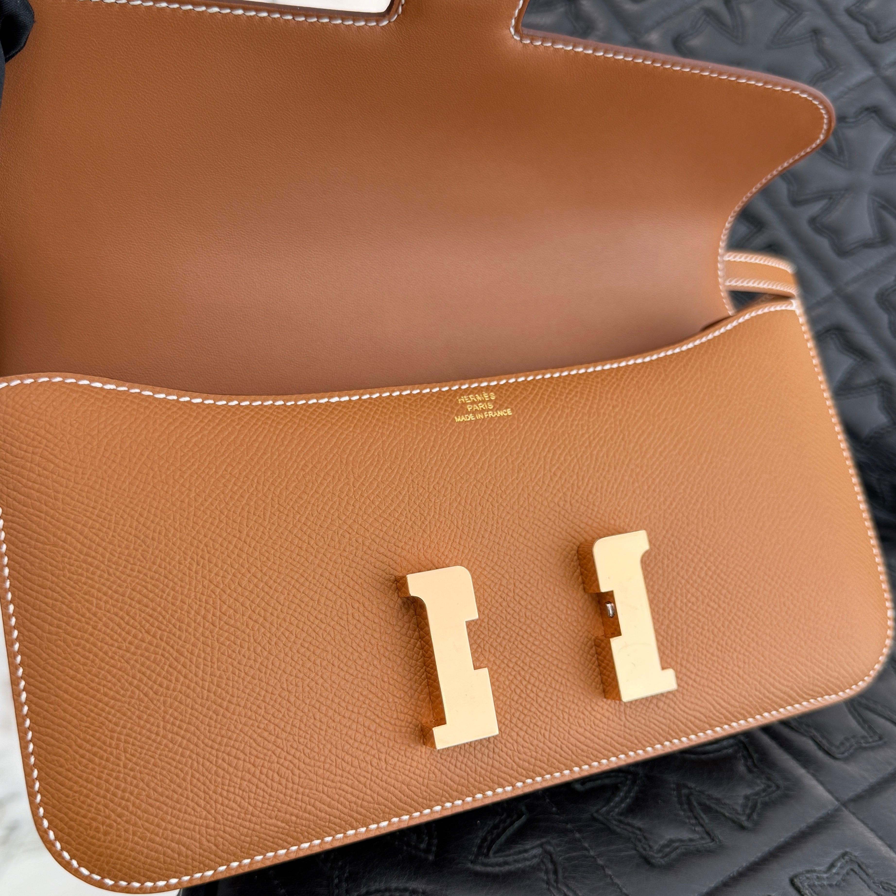 HERMES Constance Elan Crossbody Bag "Gold" W刻印 エルメス コンスタンス エラン クロスボディバッグ "ゴールド" W刻印