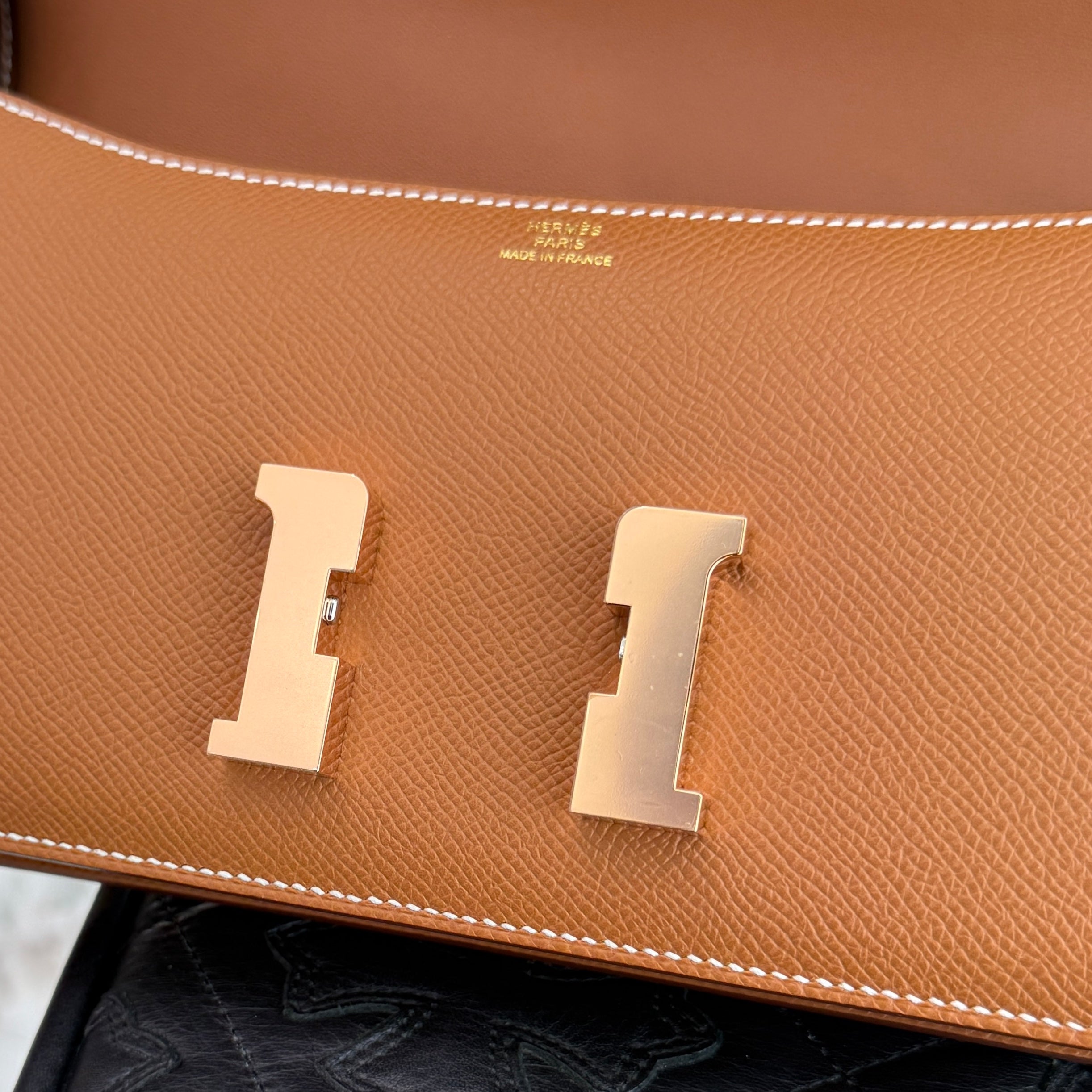 HERMES Constance Elan Crossbody Bag "Gold" W刻印 エルメス コンスタンス エラン クロスボディバッグ "ゴールド" W刻印
