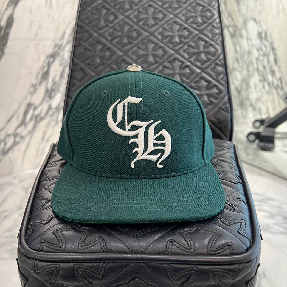 CHROME HEARTS CH Logo Embroidery Trucker Cap Size ONE SIZE (51-61) クロムハーツ CHロゴ刺繍 トラッカーキャップ サイズONE SIZE (51-61)