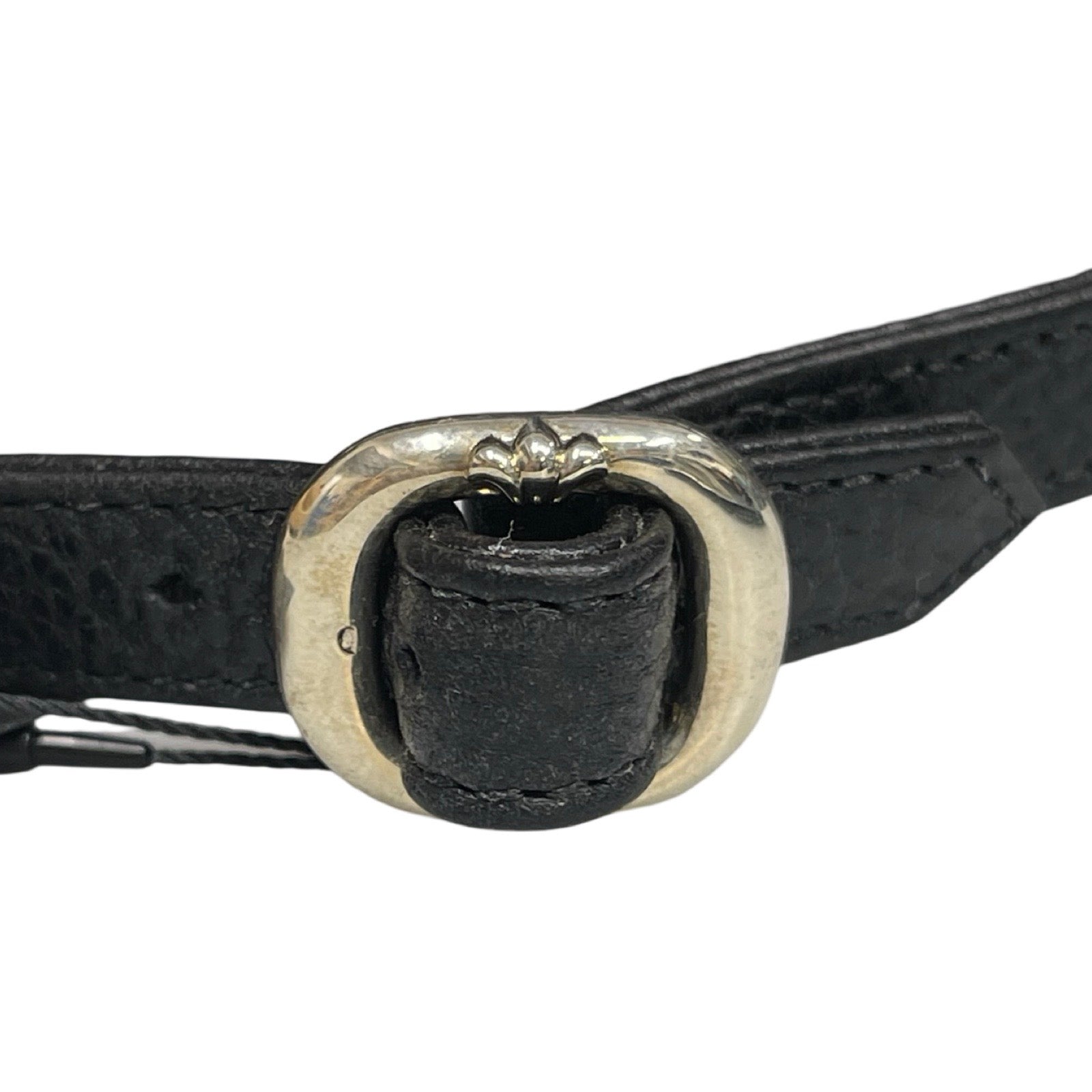 CHROME HEARTS × MATTY BOY Chomper Patch Leather Belt Trucker Cap Size ONE SIZE（53-60）