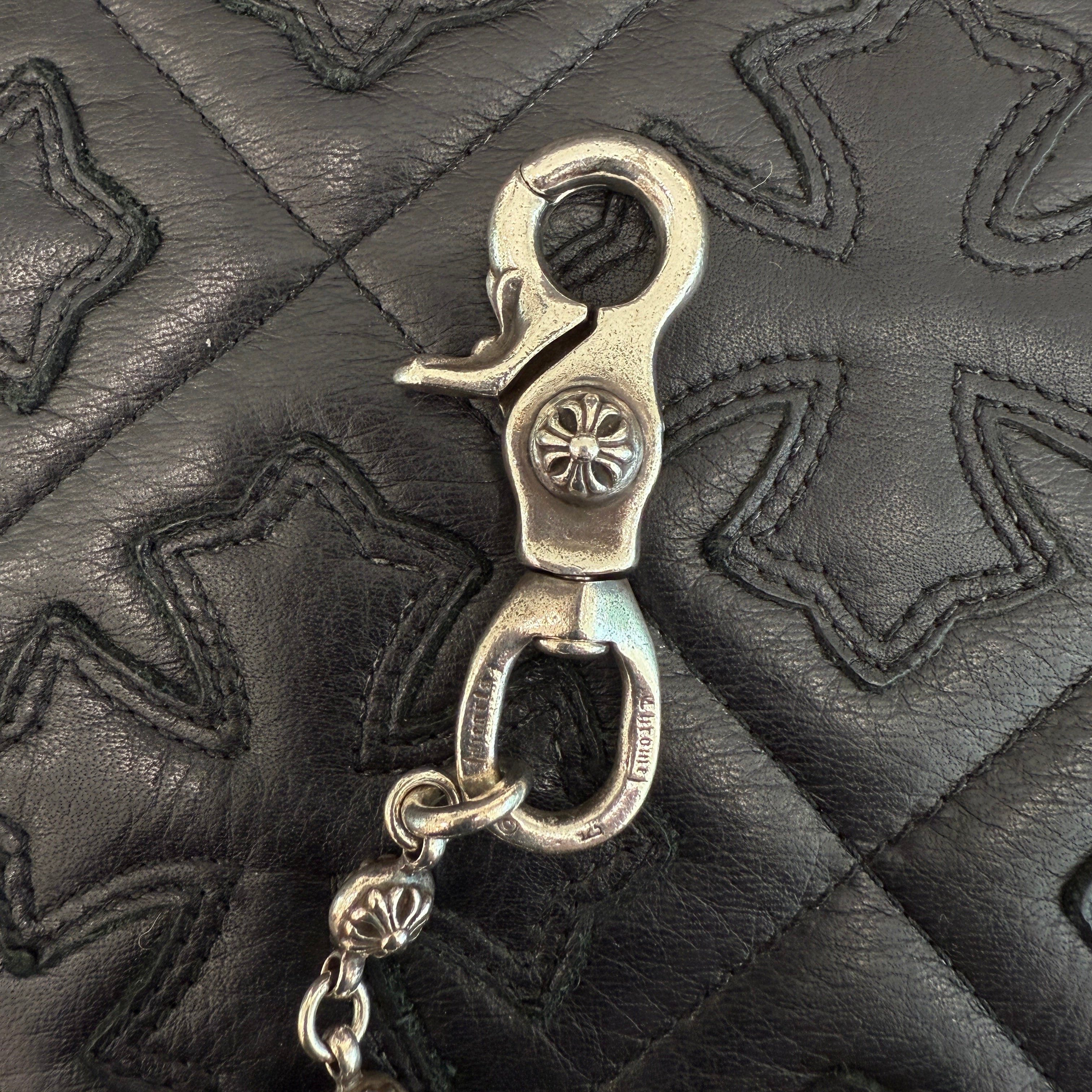 クロムハーツクロスボールウォレットチェーン #1ショート1クリップ クロムハーツ（Chrome Hearts）ウォレットチェーン ショート