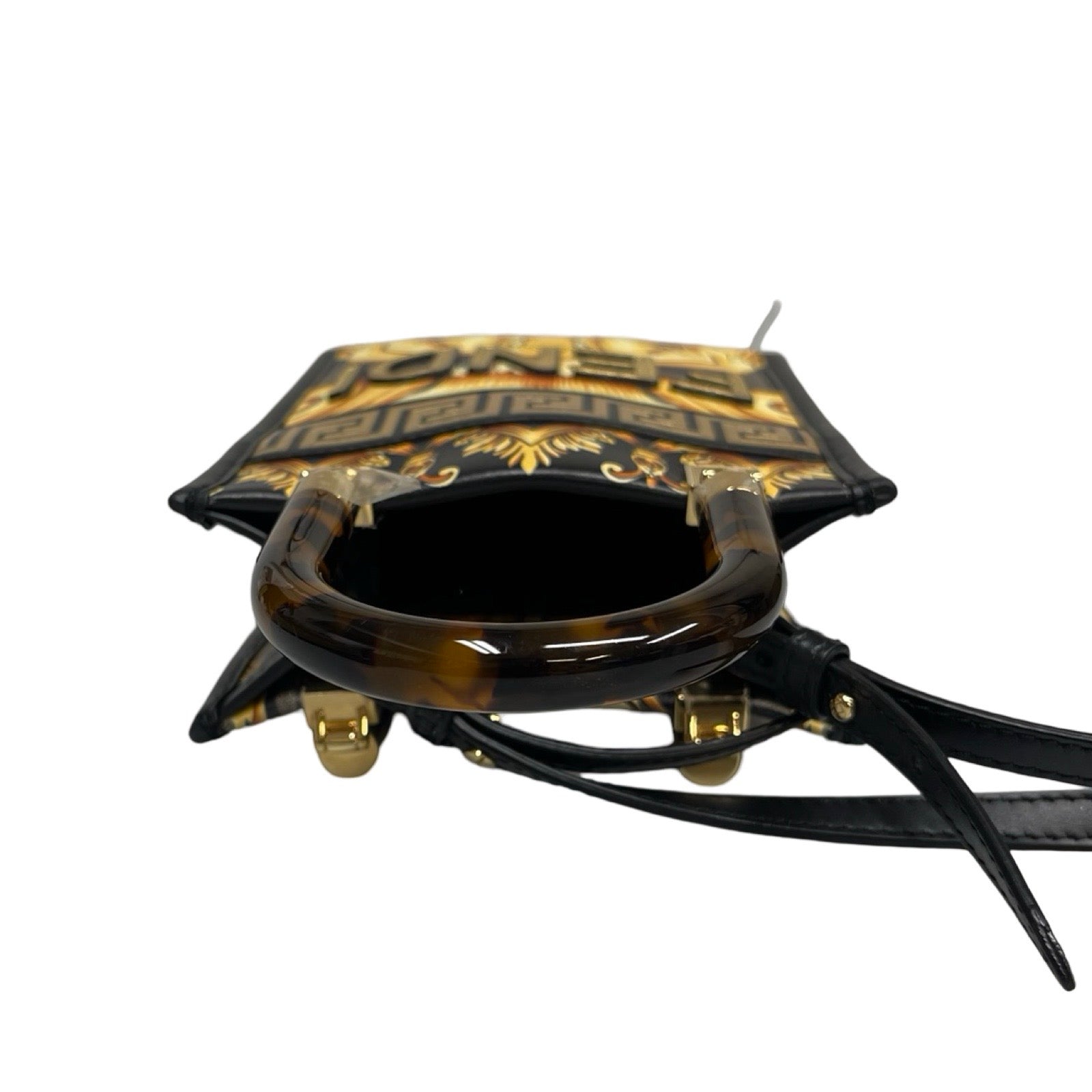 FENDI×VERSACE 2022SS FENDACE Mini Sunshine Shopper Hand Shoulder Bag 8BS051 90240335