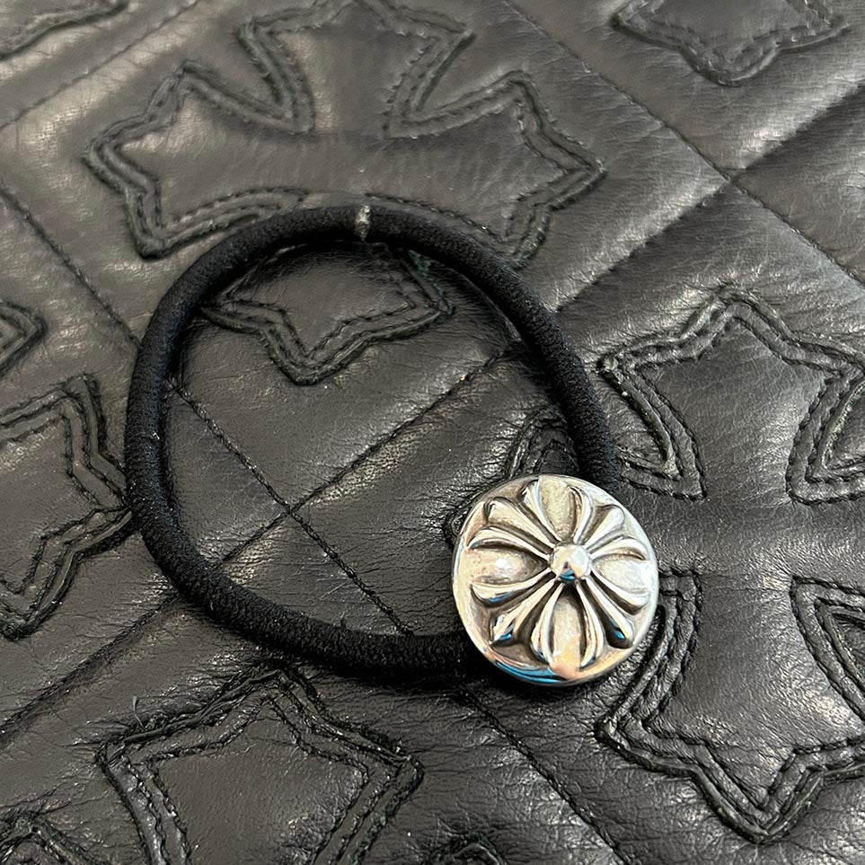 CHROME HEARTS CROSS BALL HAIR BAND クロムハーツ クロスボール ヘアバンド