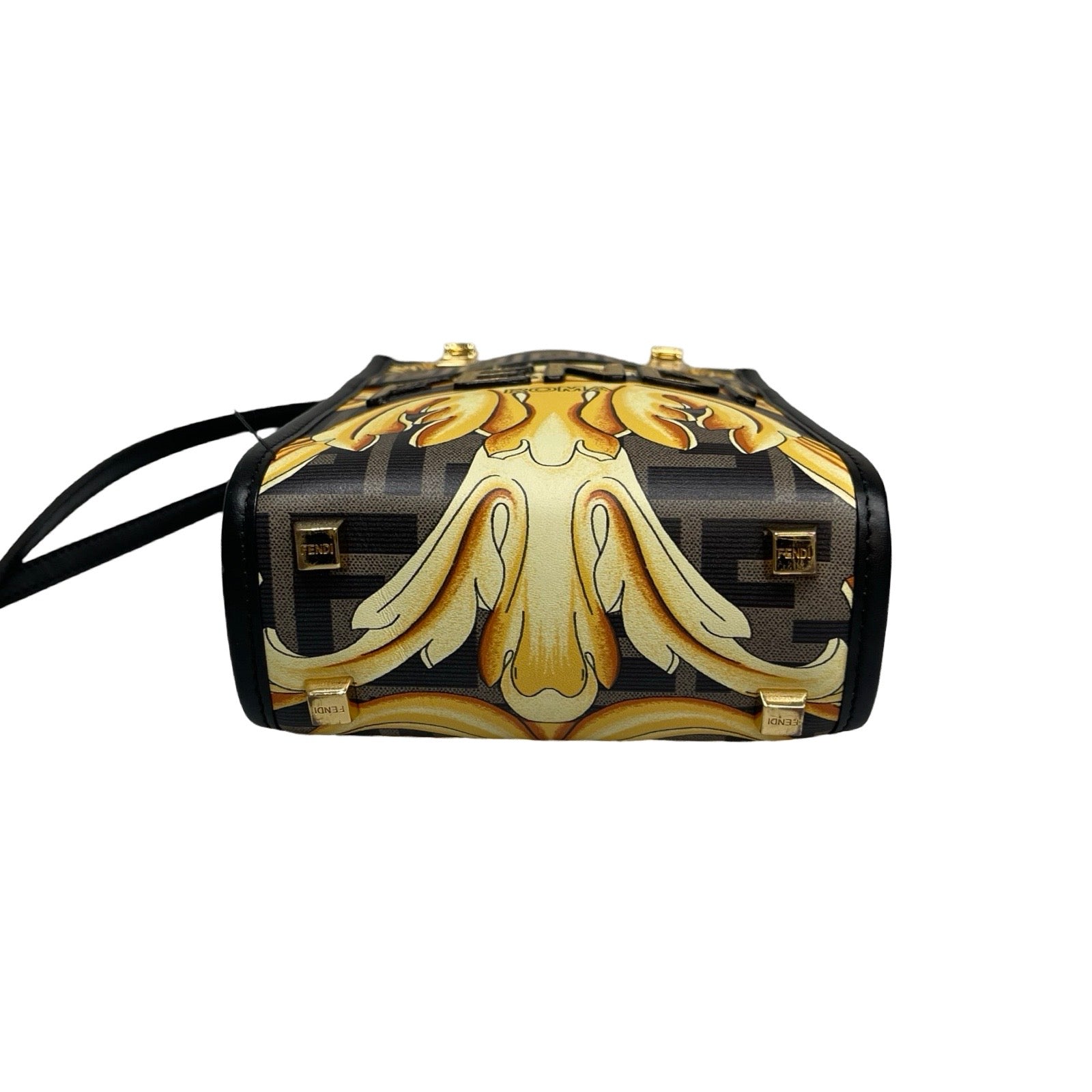 FENDI×VERSACE 2022SS FENDACE Mini Sunshine Shopper Hand Shoulder Bag 8BS051 90240335