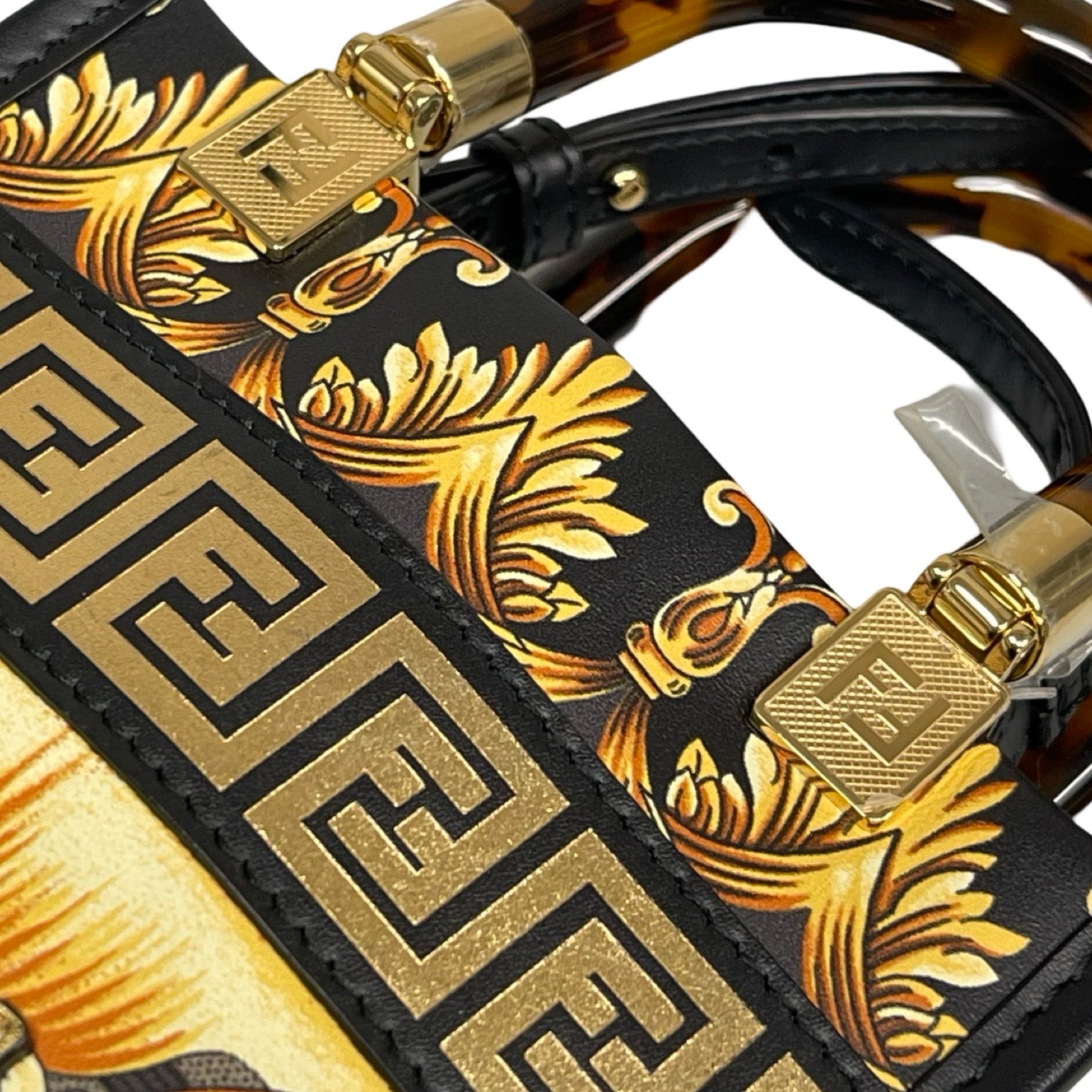 FENDI×VERSACE 2022SS FENDACE Mini Sunshine Shopper Hand Shoulder Bag 8BS051 90240335