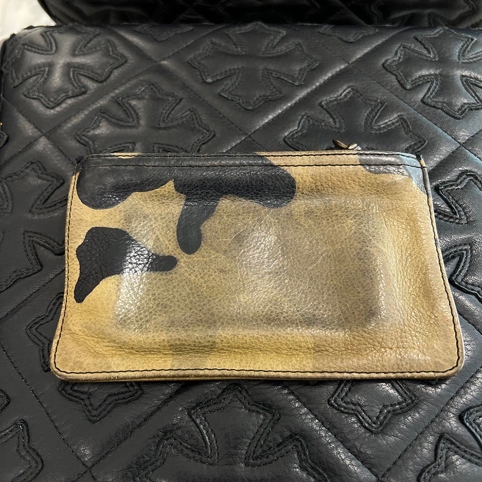 CHROME HEARTS Camouflage ZPR CHNG PURSE クロムハーツ カモフラージュ ラウンドジップ チェンジパース
