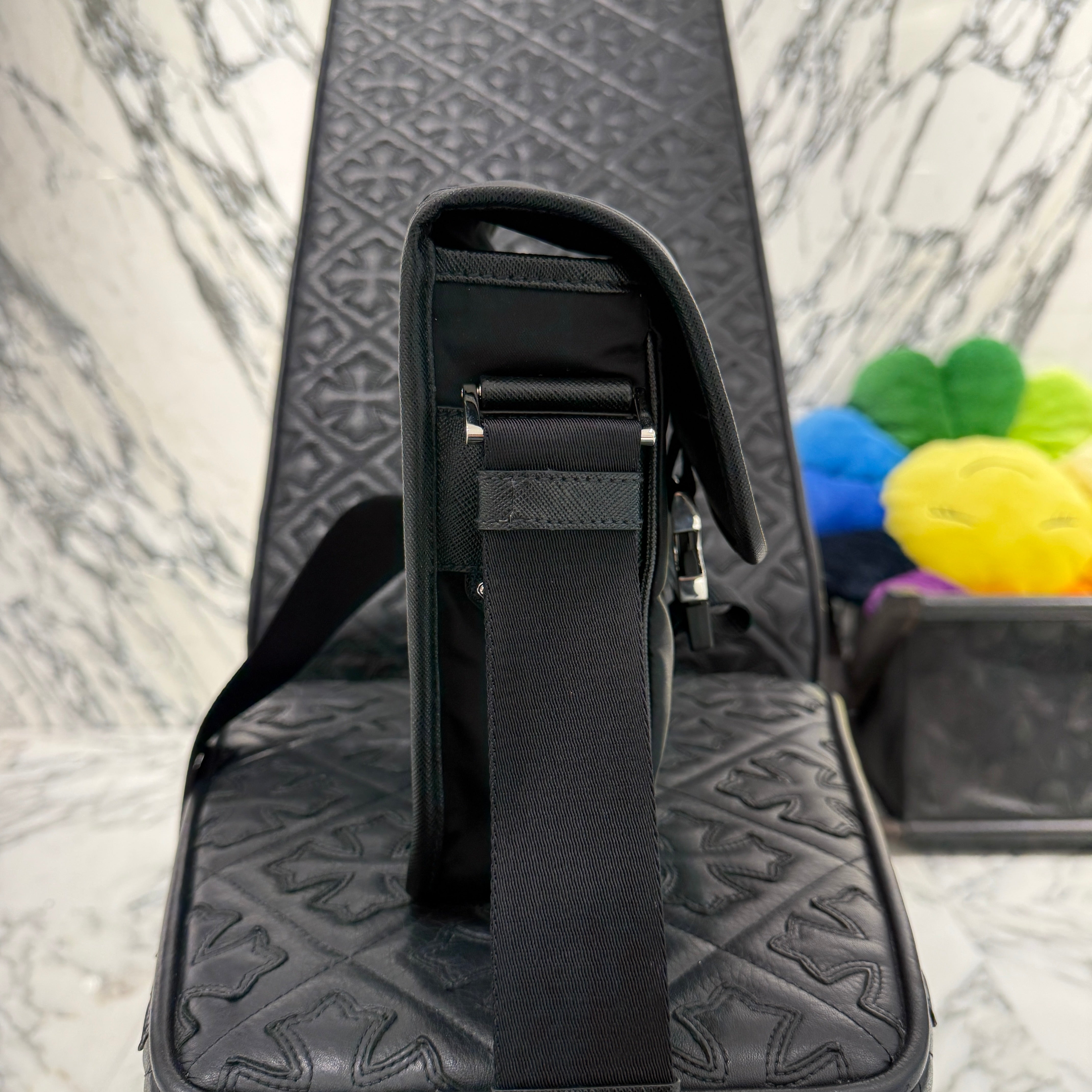 PRADA Saffiano/Tessuto Shoulder bag 2VD028 プラダ サフィアーノ/テスート ショルダーバッグ