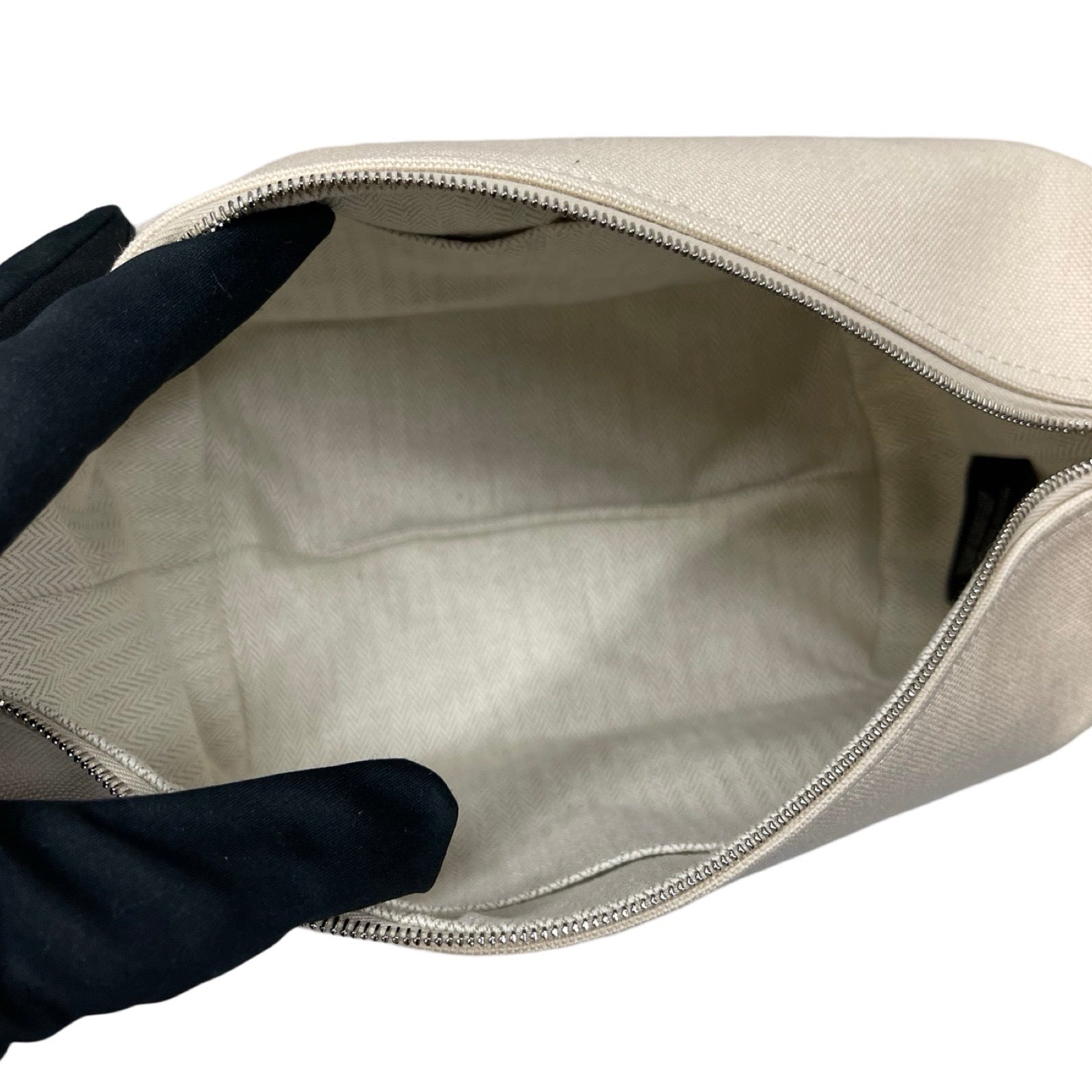 HERMES POACH Bride A Brac GM "Natural Beige × Grey" H103223M