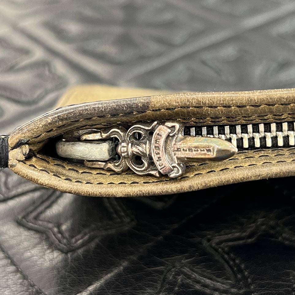 CHROME HEARTS Camouflage ZPR CHNG PURSE クロムハーツ カモフラージュ ラウンドジップ チェンジパース