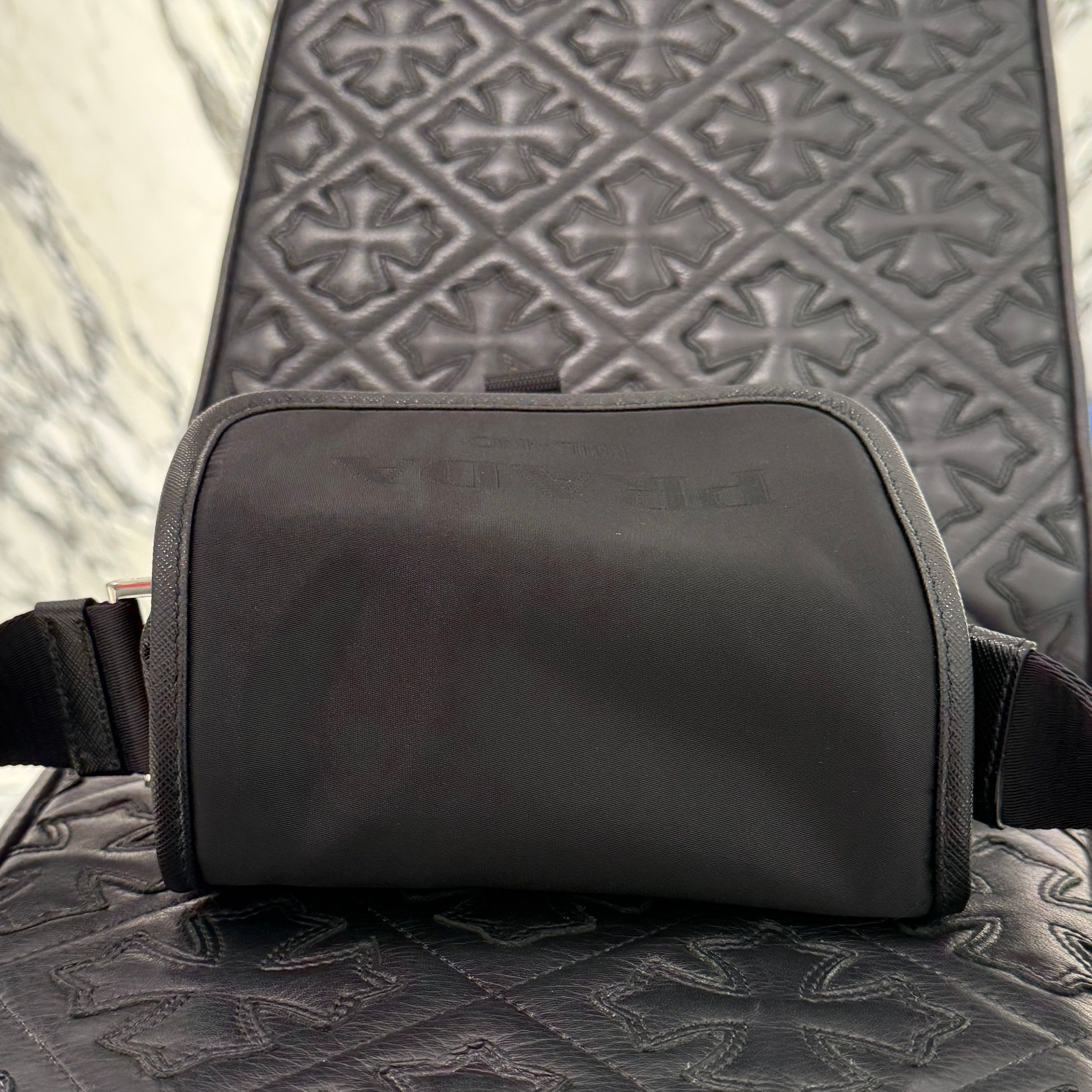 PRADA Saffiano/Tessuto Shoulder bag 2VD028 プラダ サフィアーノ/テスート ショルダーバッグ