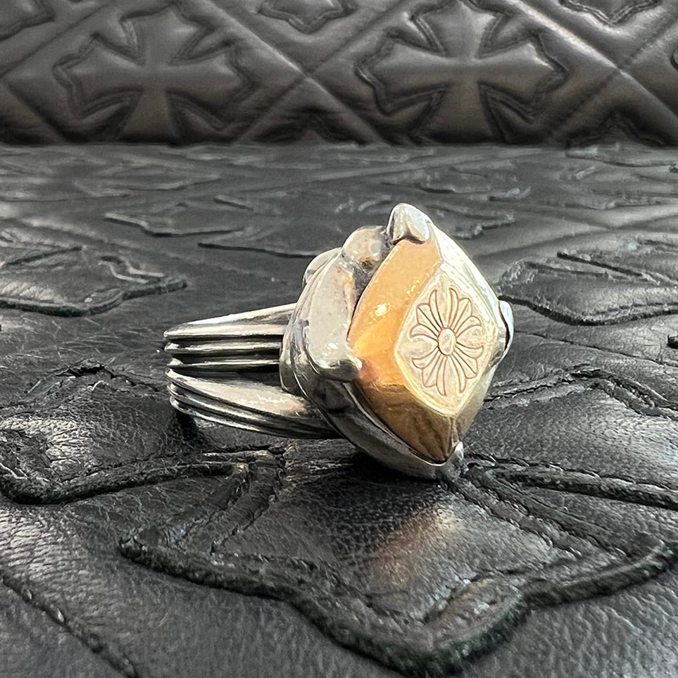 CHROME HEARTS COCK TAIL #4 CH Plus Ring Size 9号 クロムハーツ カクテル＃4 CHプラス リング サイズ9号